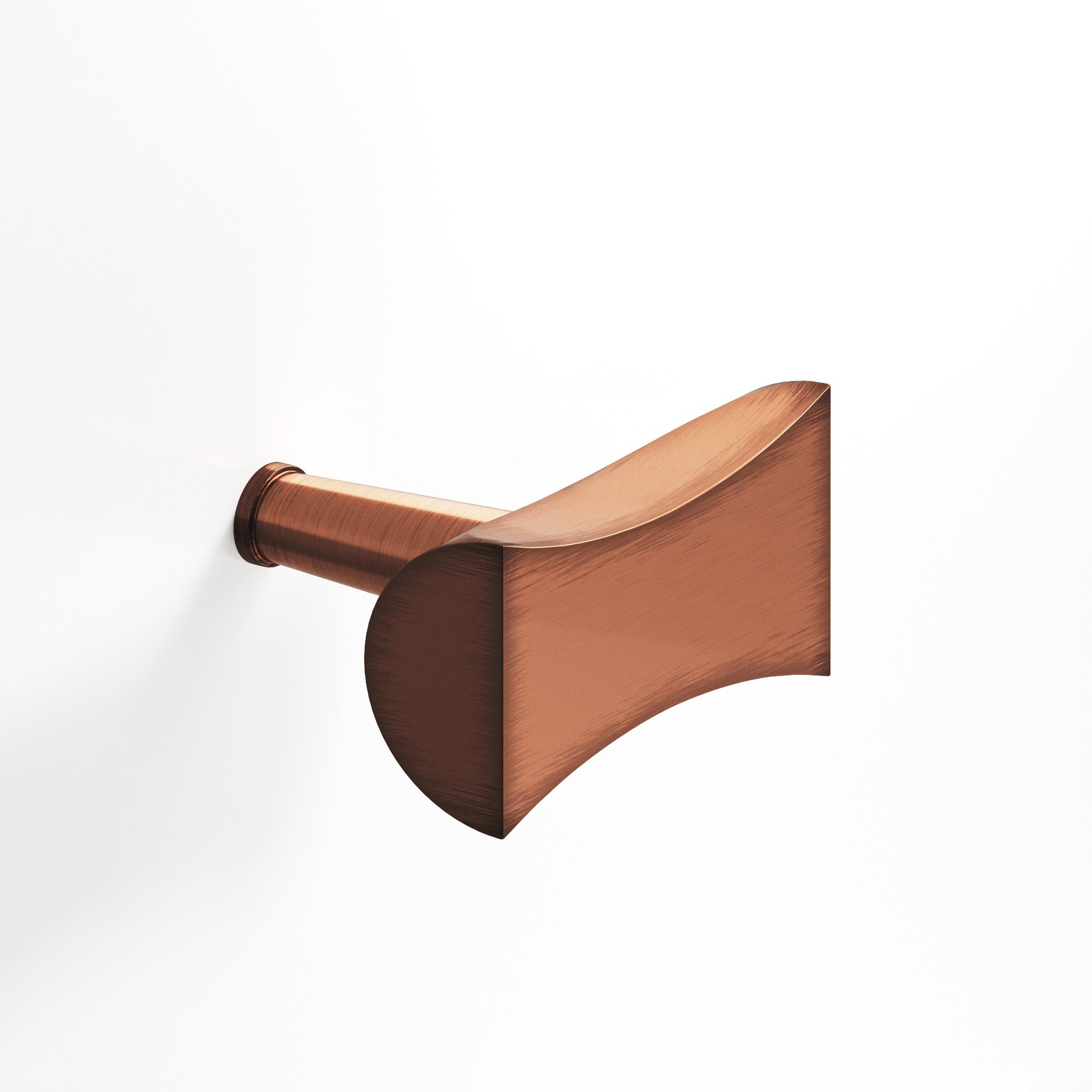 Colonial Bronze Series 1139 1.25" Bowtie Cabinet T-Knob With Rounded Back And Tapered Post Antique Copper / 1.25"