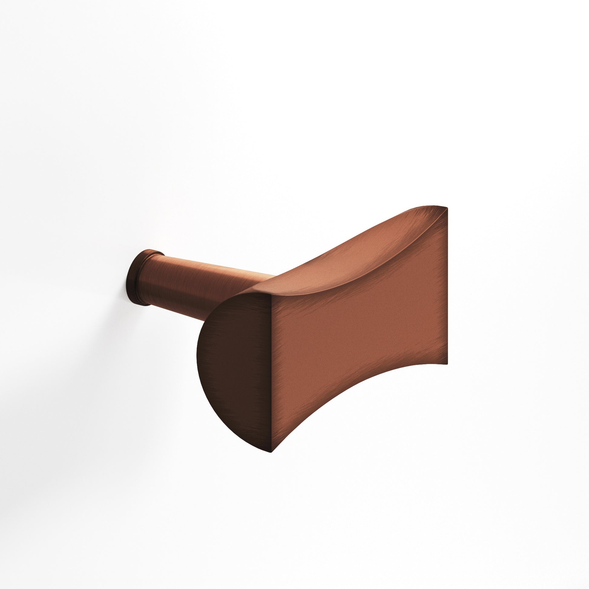 Colonial Bronze Series 1139 1.25" Bowtie Cabinet T-Knob With Rounded Back And Tapered Post Matte Antique Copper / 1.25"