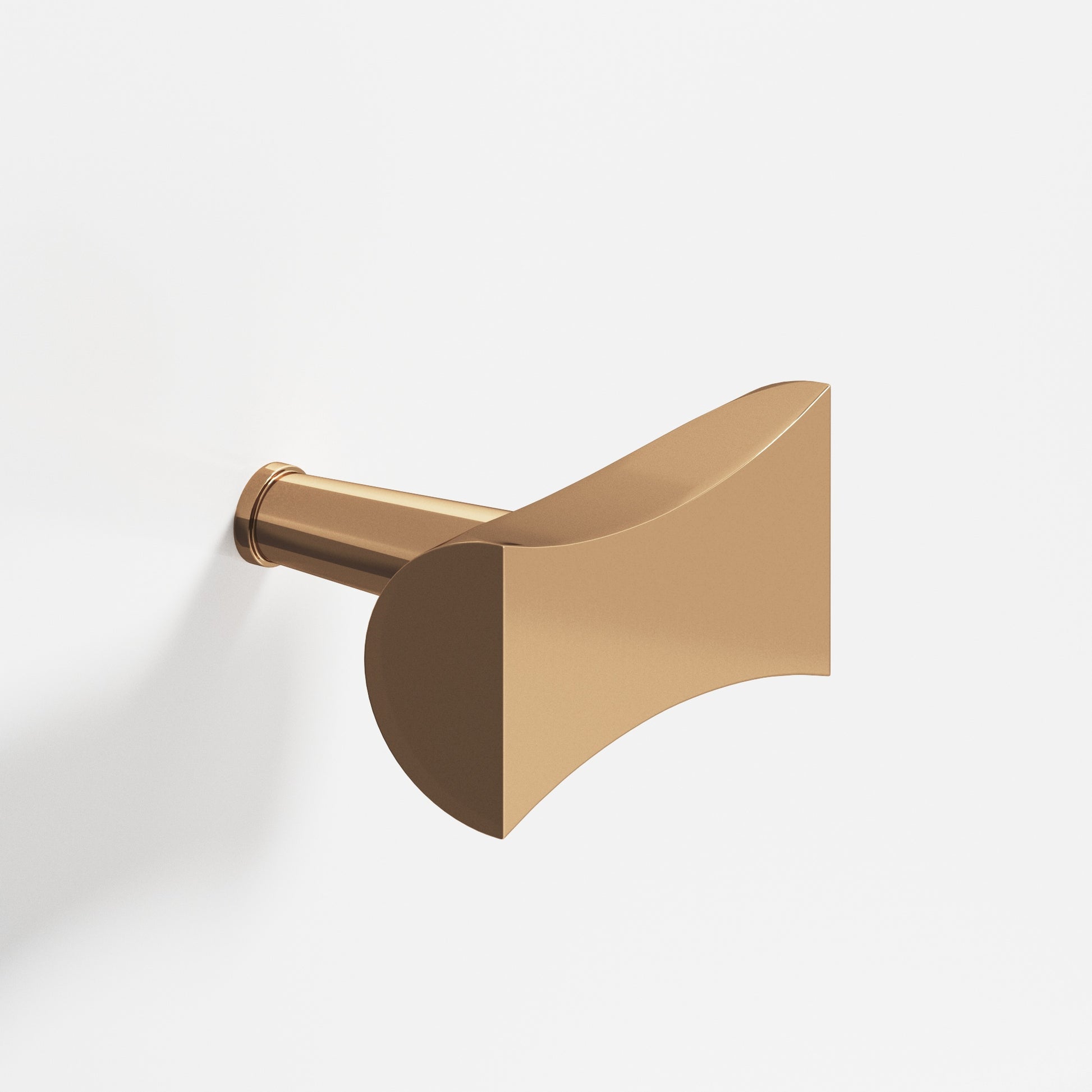 Colonial Bronze Series 1139 1.25" Bowtie Cabinet T-Knob With Rounded Back And Tapered Post Polished Bronze / 1.25"