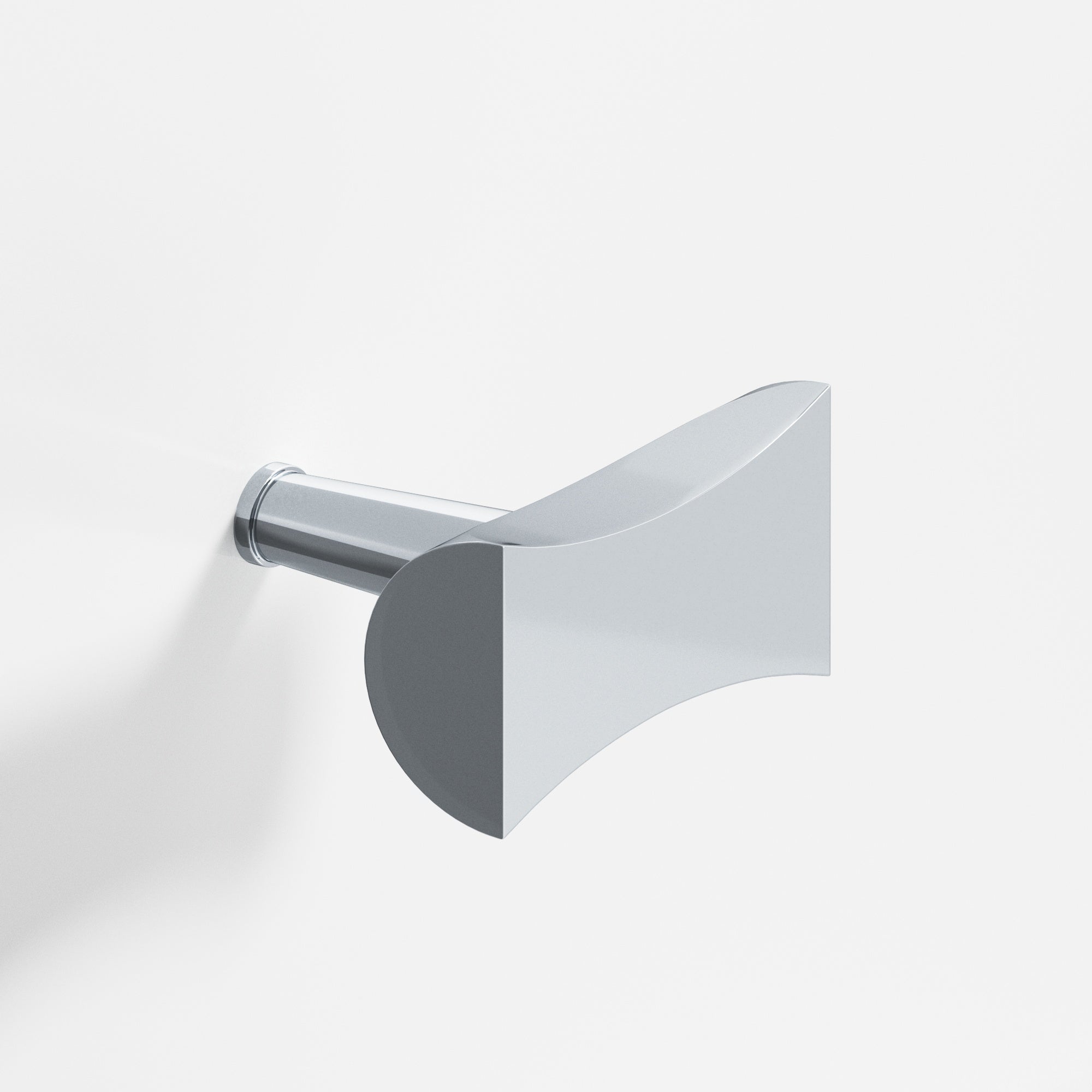 Colonial Bronze Series 1139 1.25" Bowtie Cabinet T-Knob With Rounded Back And Tapered Post Polished Chrome / 1.25"