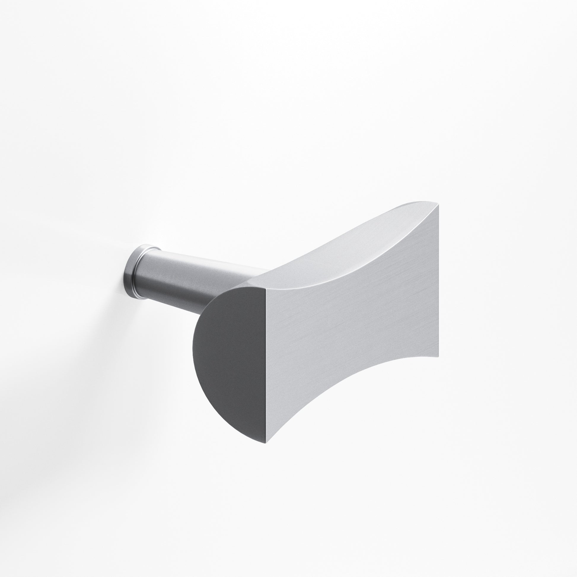 Colonial Bronze Series 1139 1.25" Bowtie Cabinet T-Knob With Rounded Back And Tapered Post Matte Satin Chrome / 1.25"