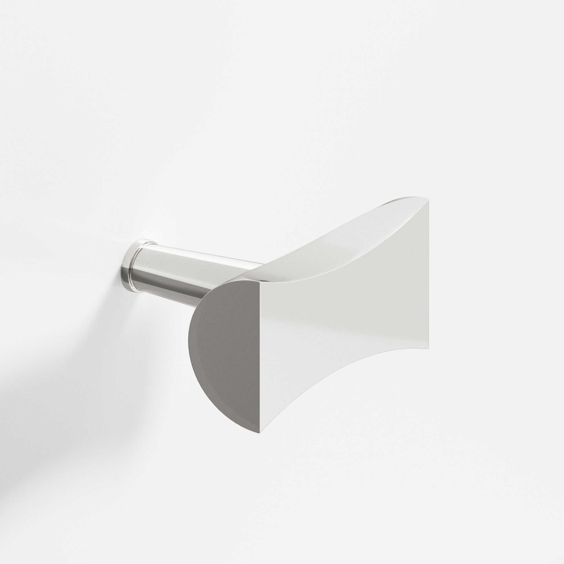 Colonial Bronze Series 1139 1.25" Bowtie Cabinet T-Knob With Rounded Back And Tapered Post Polished Nickel / 1.25"