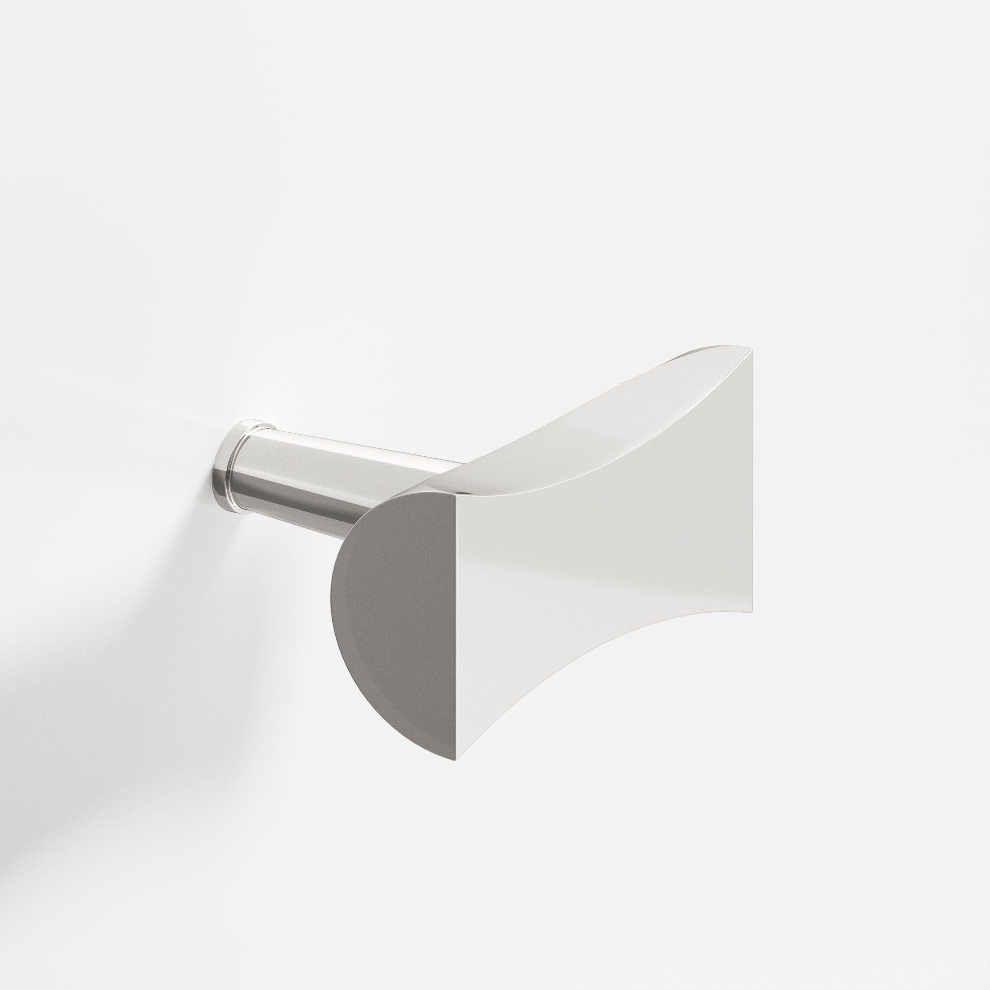 Colonial Bronze Series 1139 1.25" Bowtie Cabinet T-Knob With Rounded Back And Tapered Post Polished Nickel / 1.25"