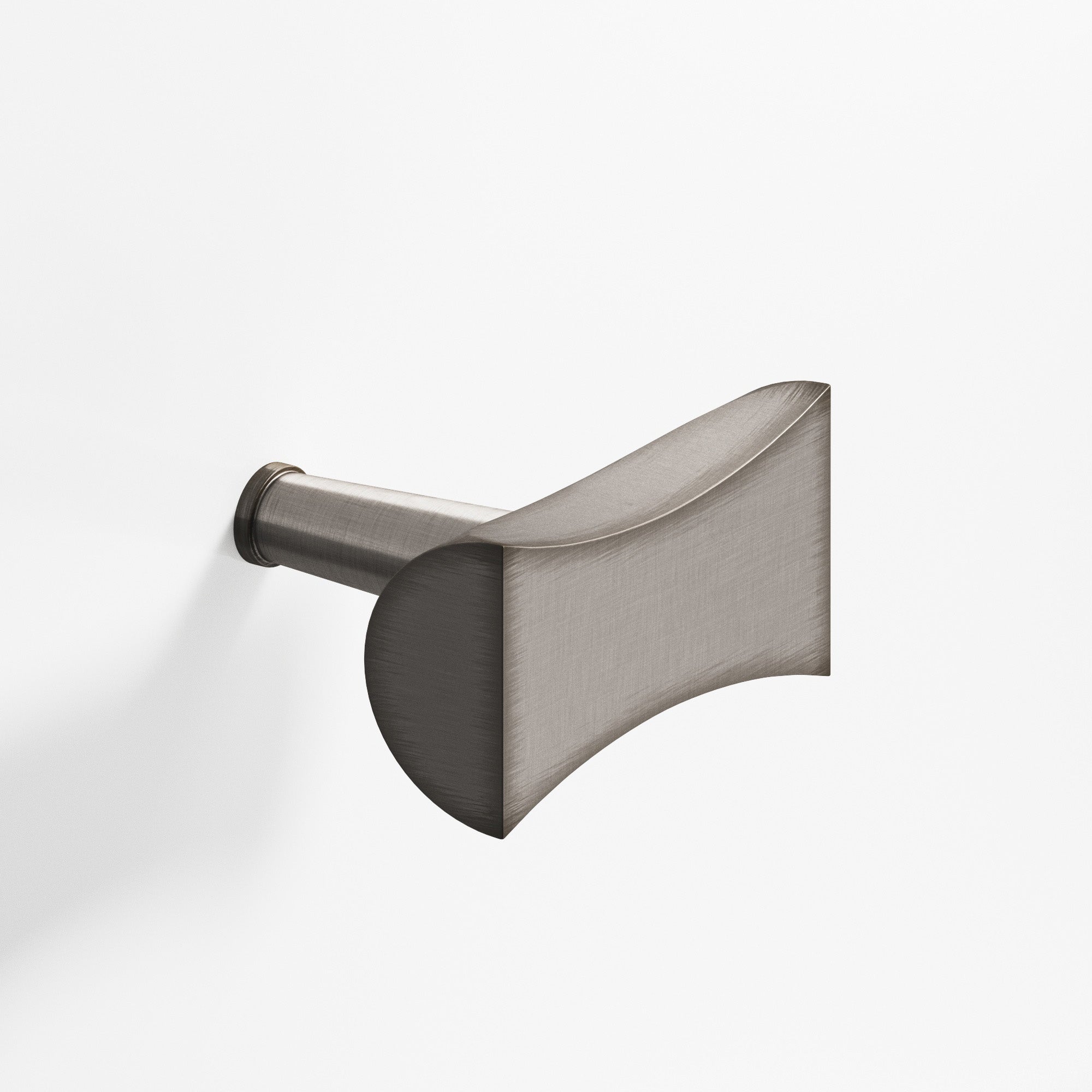 Colonial Bronze Series 1139 1.25" Bowtie Cabinet T-Knob With Rounded Back And Tapered Post Pewter / 1.25"