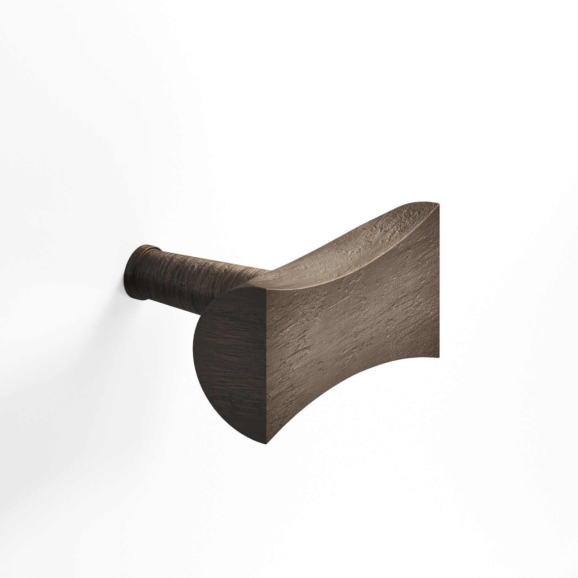 Colonial Bronze Series 1139 1.25" Bowtie Cabinet T-Knob With Rounded Back And Tapered Post Distressed Pewter / 1.25"