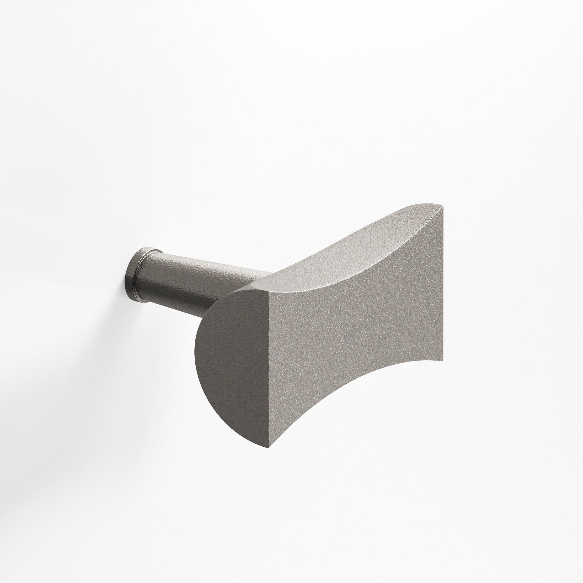 Colonial Bronze Series 1139 1.25" Bowtie Cabinet T-Knob With Rounded Back And Tapered Post Frost Nickel™ / 1.25"