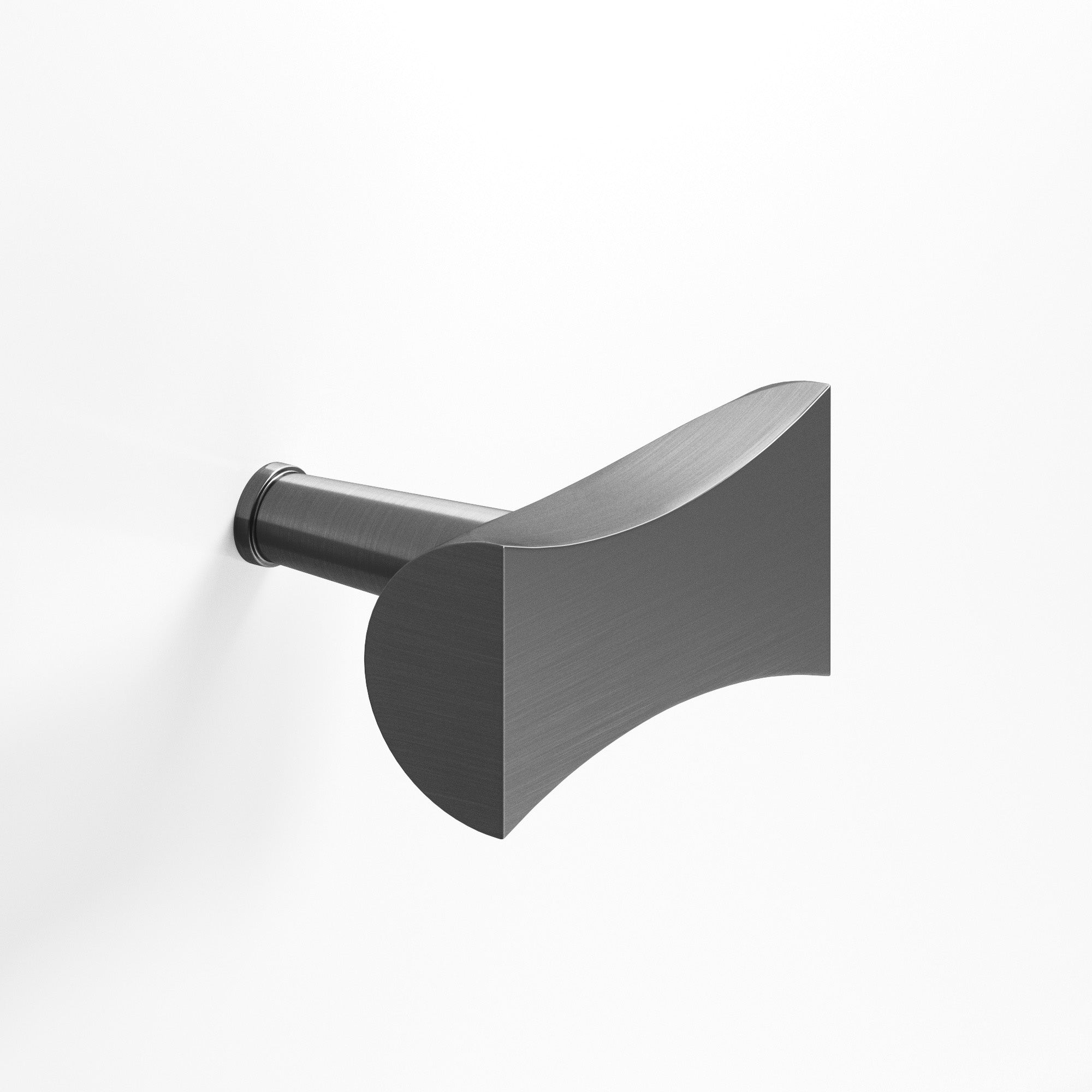 Colonial Bronze Series 1139 1.25" Bowtie Cabinet T-Knob With Rounded Back And Tapered Post Graphite / 1.25"