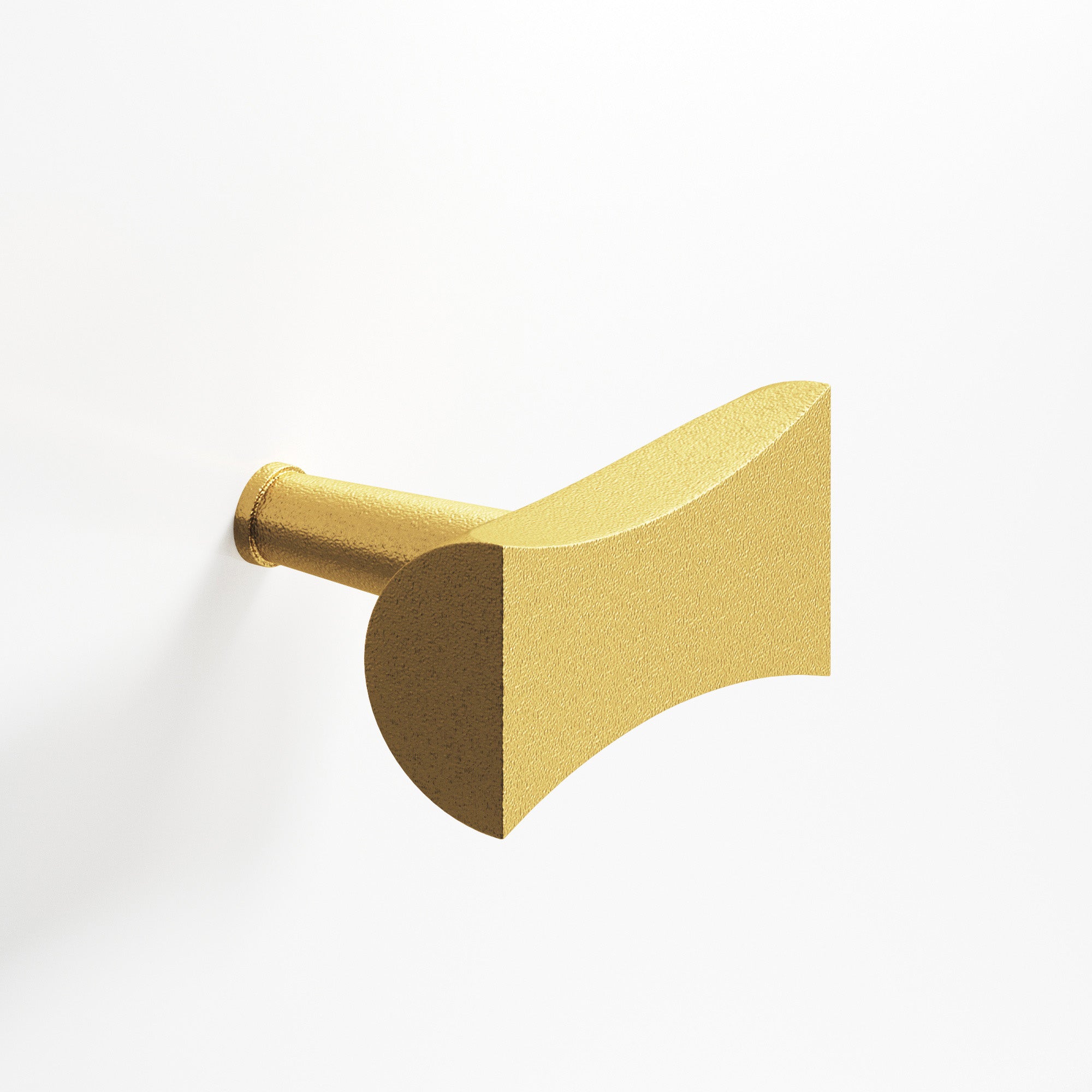 Colonial Bronze Series 1139 1.25" Bowtie Cabinet T-Knob With Rounded Back And Tapered Post Frost Brass™ / 1.25"