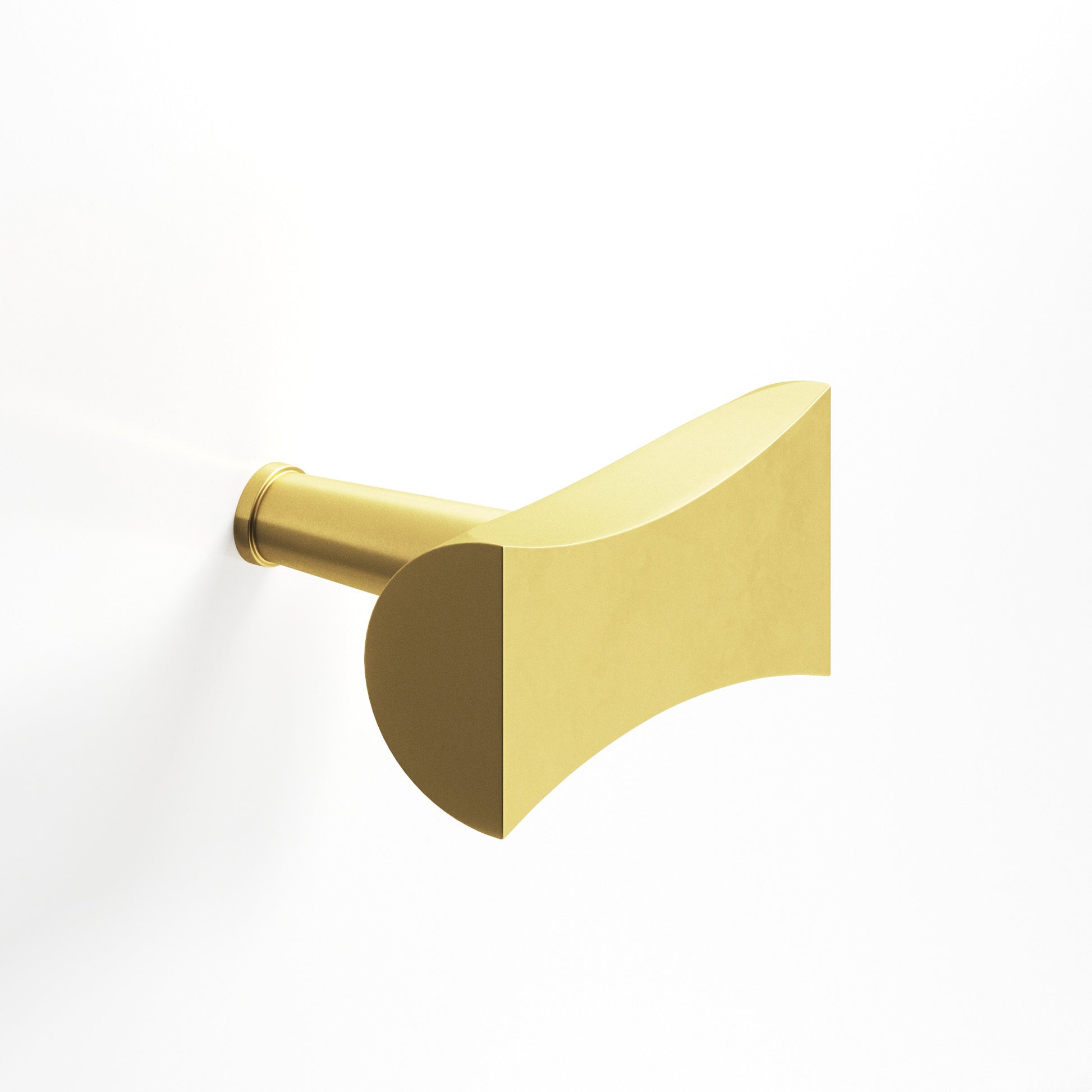 Colonial Bronze Series 1139 1.25" Bowtie Cabinet T-Knob With Rounded Back And Tapered Post Matte Satin Brass / 1.25"