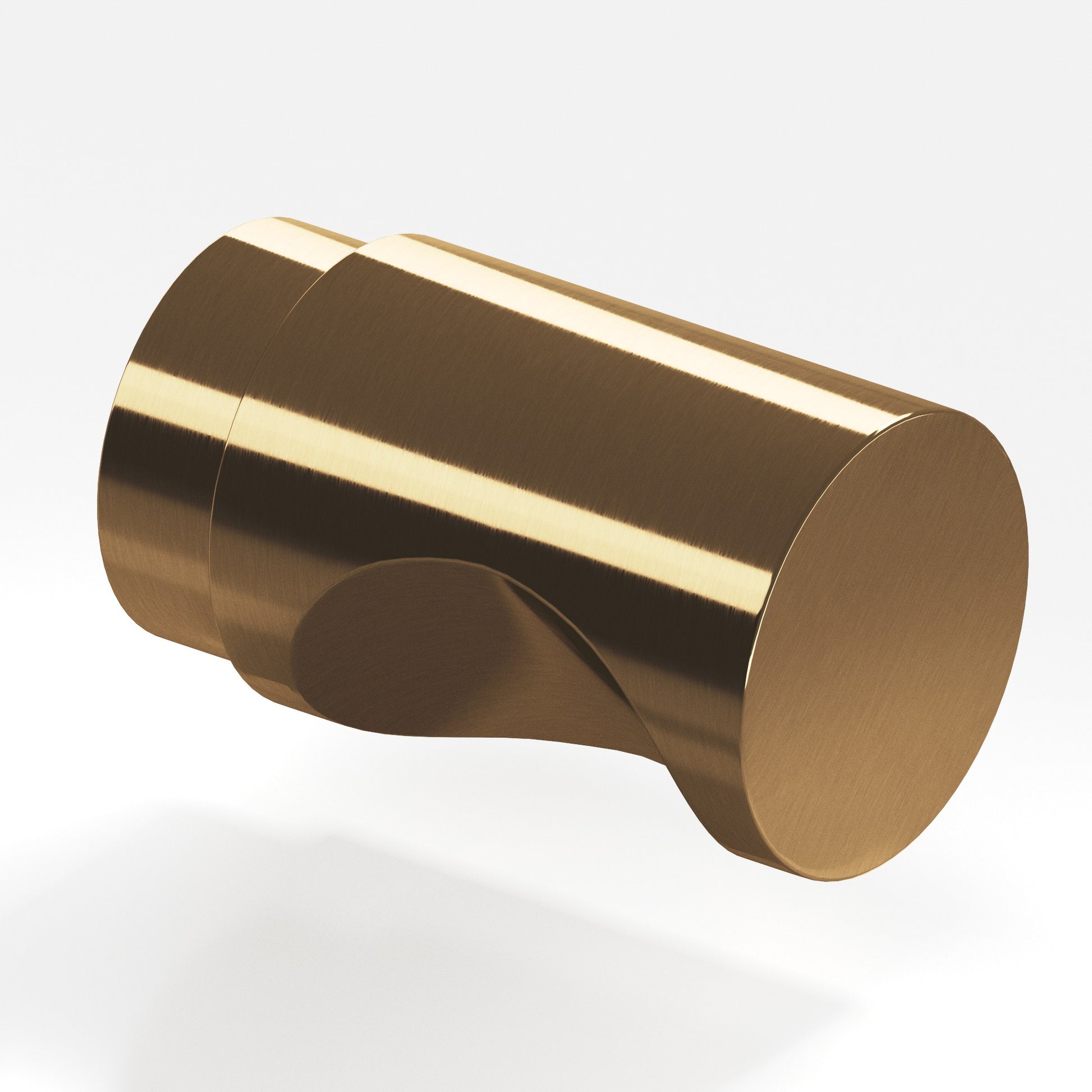 Colonial Bronze Series 144 .5" Round Cabinet Knob Light Statuary Bronze / .5"