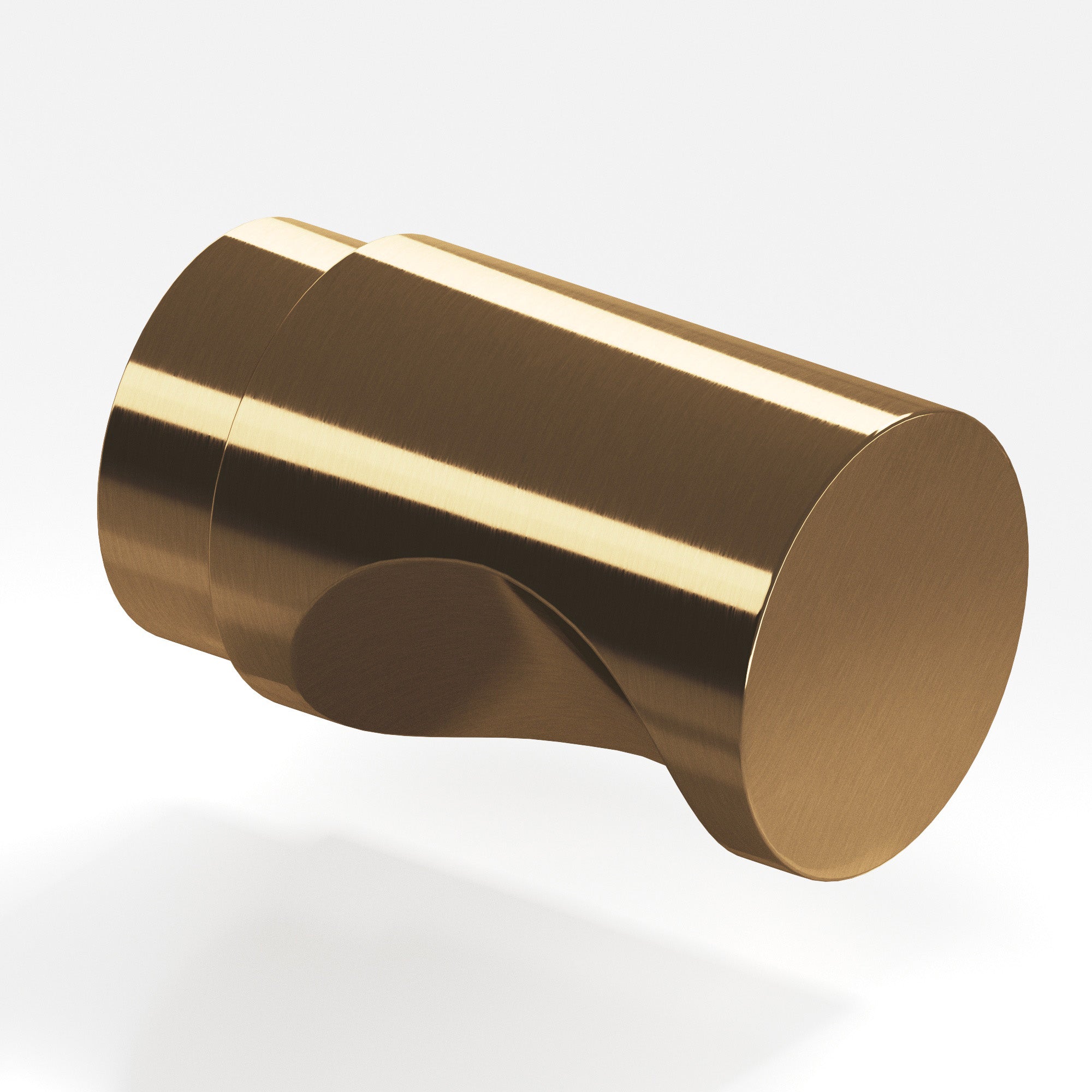 Colonial Bronze Series 144 .5" Round Cabinet Knob Light Statuary Bronze / .5"