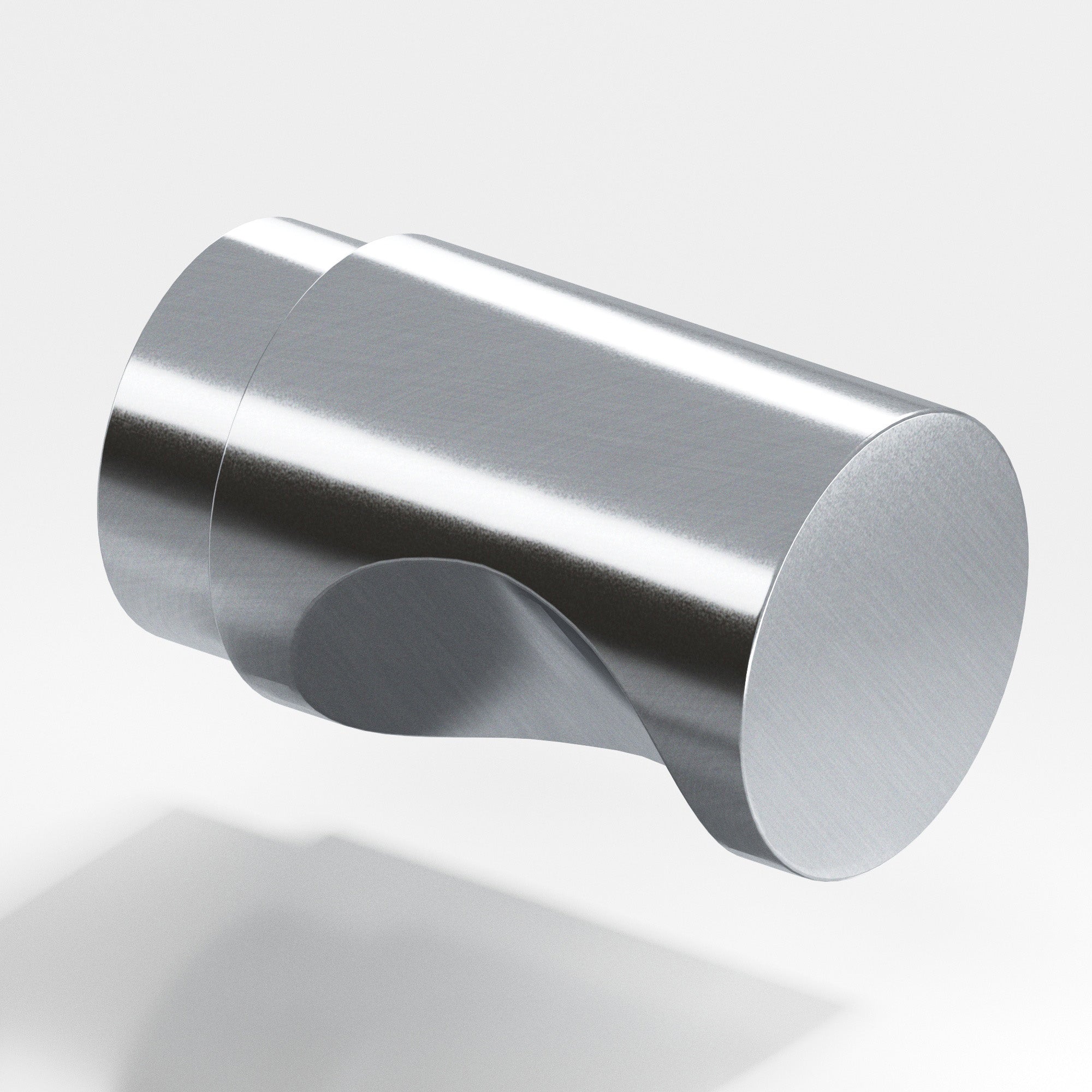 Colonial Bronze Series 144 .5" Round Cabinet Knob Satin Chrome / .5"