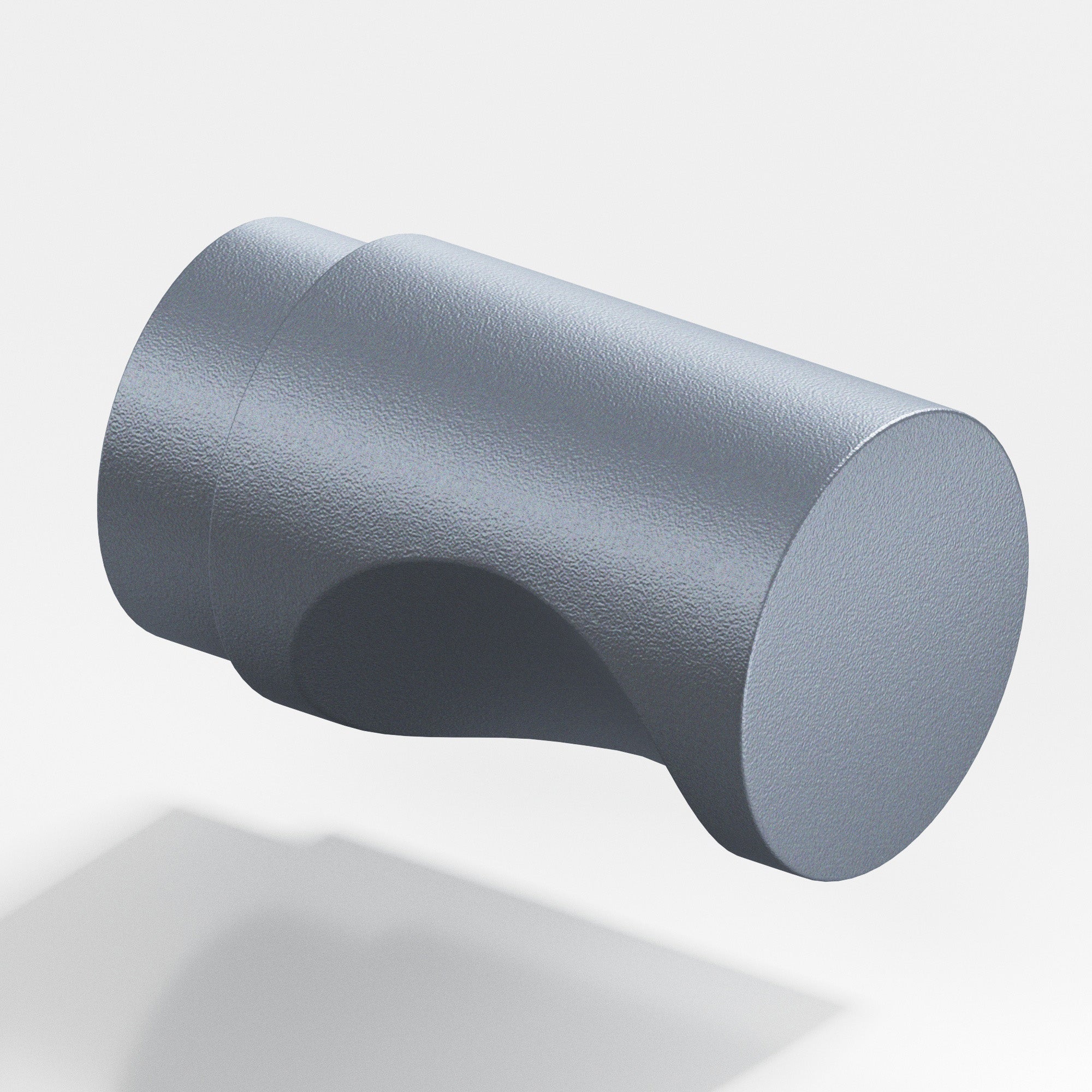 Colonial Bronze Series 146 1" Round Cabinet Knob Back-To-Back Shower Kit Frost Chrome™ / 1"