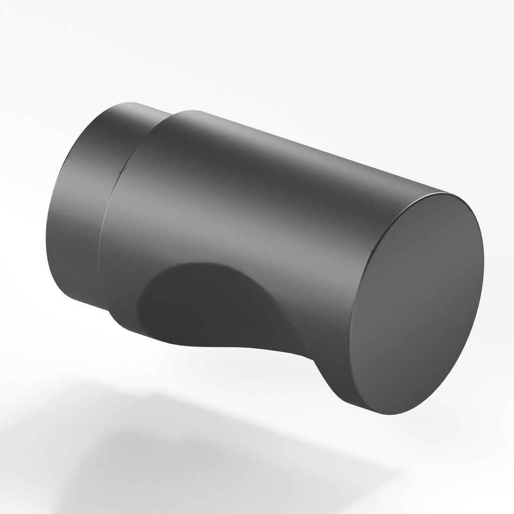Colonial Bronze Series 144 .5" Round Cabinet Knob Matte Graphite / .5"