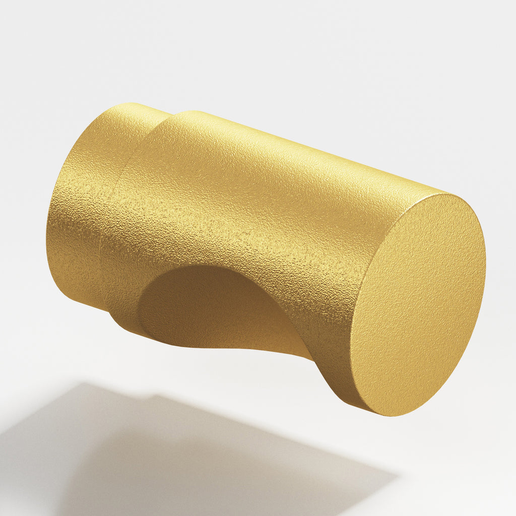 Colonial Bronze Series 145 .75" Round Cabinet Knob Frost Brass™ / .75"