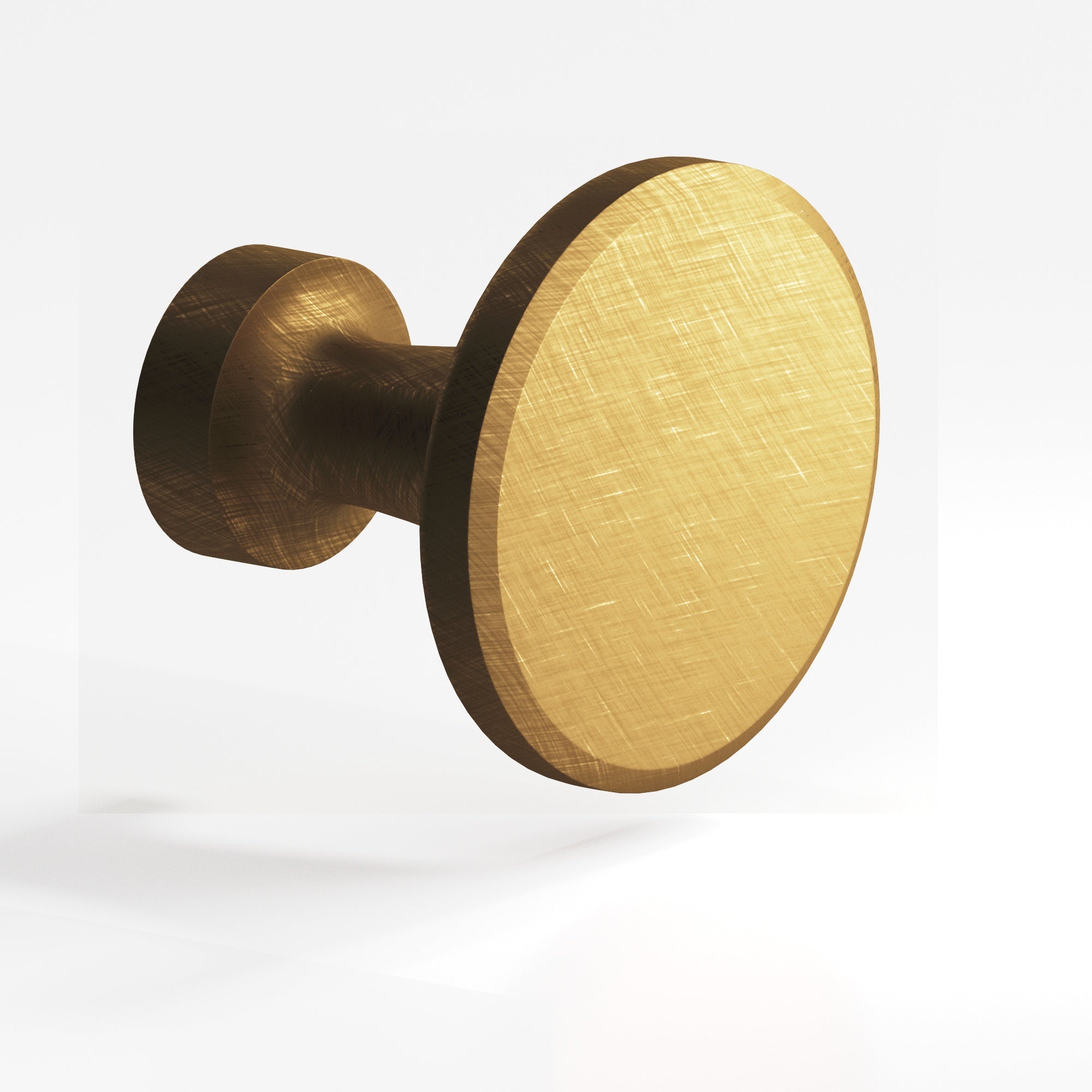 Colonial Bronze Series 152 1.25" Round Cabinet Knob Weathered Brass / 1.25"