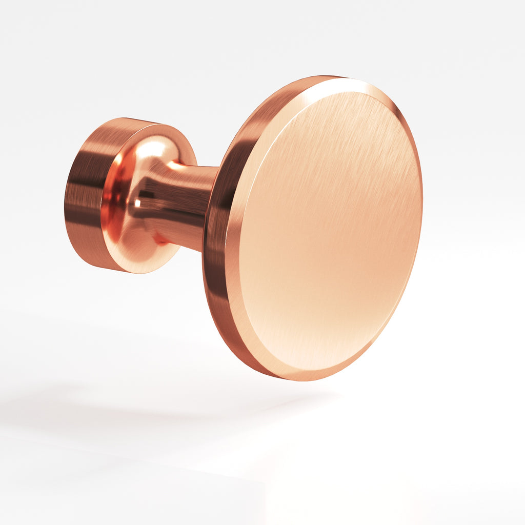 Colonial Bronze Series 151 1.0625" Round Cabinet Knob Satin Copper / 1.0625"