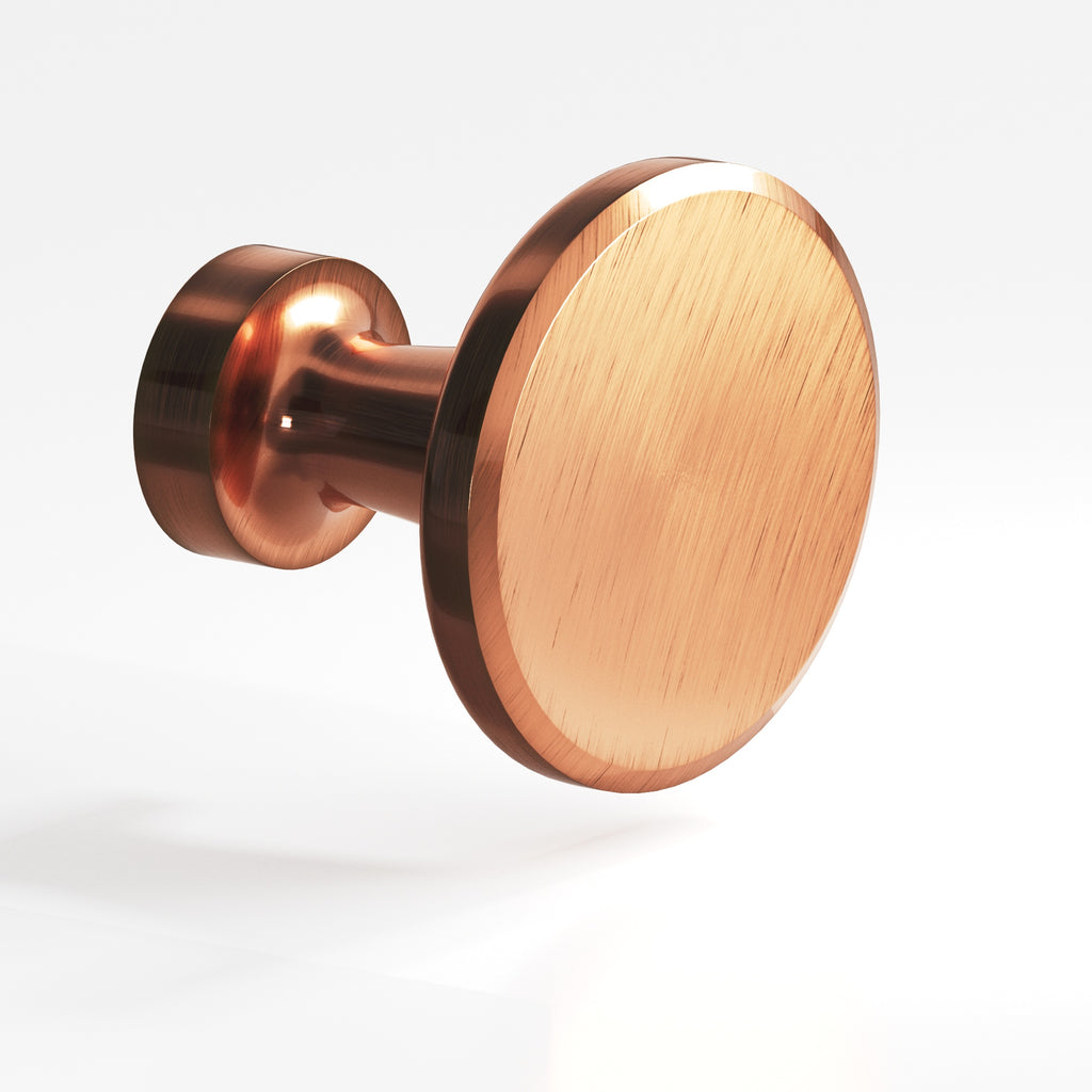 Colonial Bronze Series 152 1.25" Round Cabinet Knob Antique Copper / 1.25"