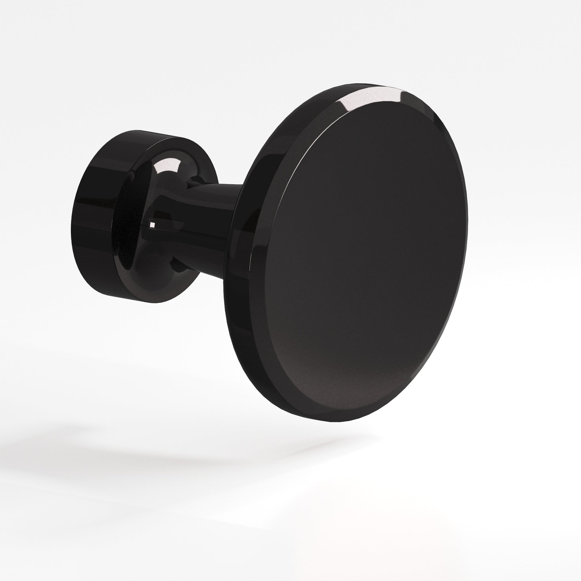 Colonial Bronze Series 151 1.0625" Round Cabinet Knob Satin Black / 1.0625"