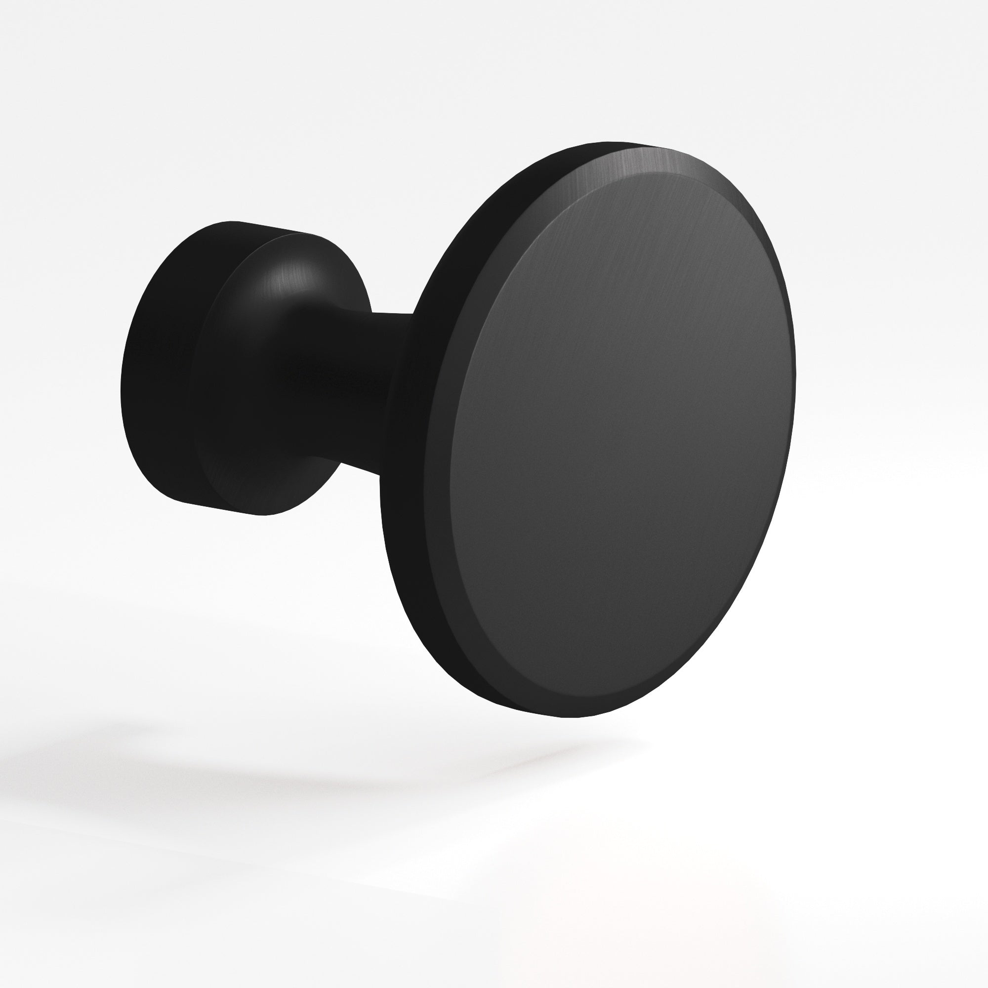 Colonial Bronze Series 151 1.0625" Round Cabinet Knob Matte Satin Black / 1.0625"