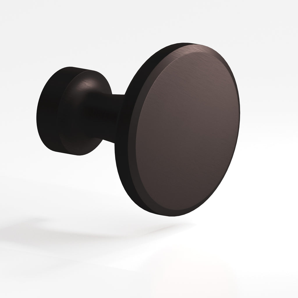 Colonial Bronze Series 151 1.0625" Round Cabinet Knob Matte Dark Statuary Bronze / 1.0625"