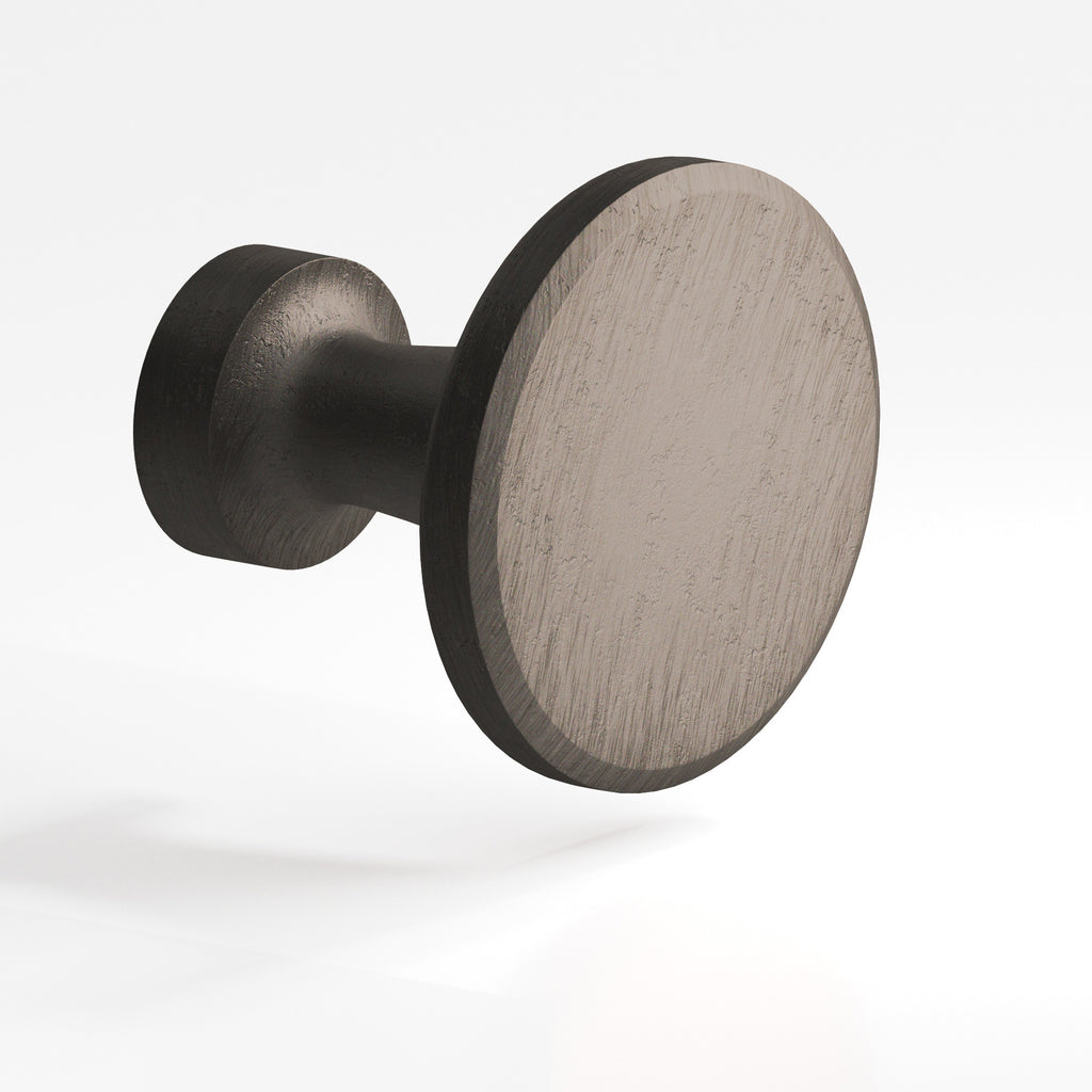 Colonial Bronze Series 151 1.0625" Round Cabinet Knob Distressed Pewter / 1.0625"