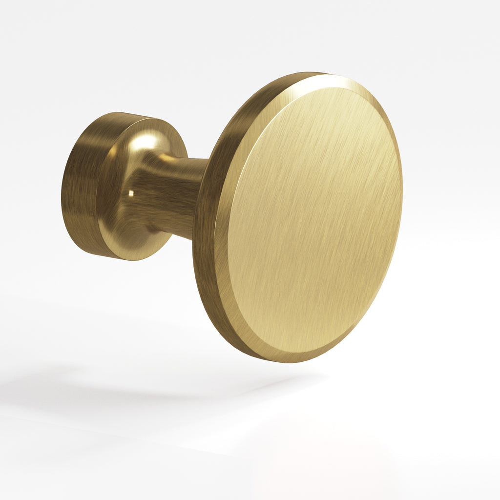 Colonial Bronze Series 152 1.25" Round Cabinet Knob Antique Brass / 1.25"
