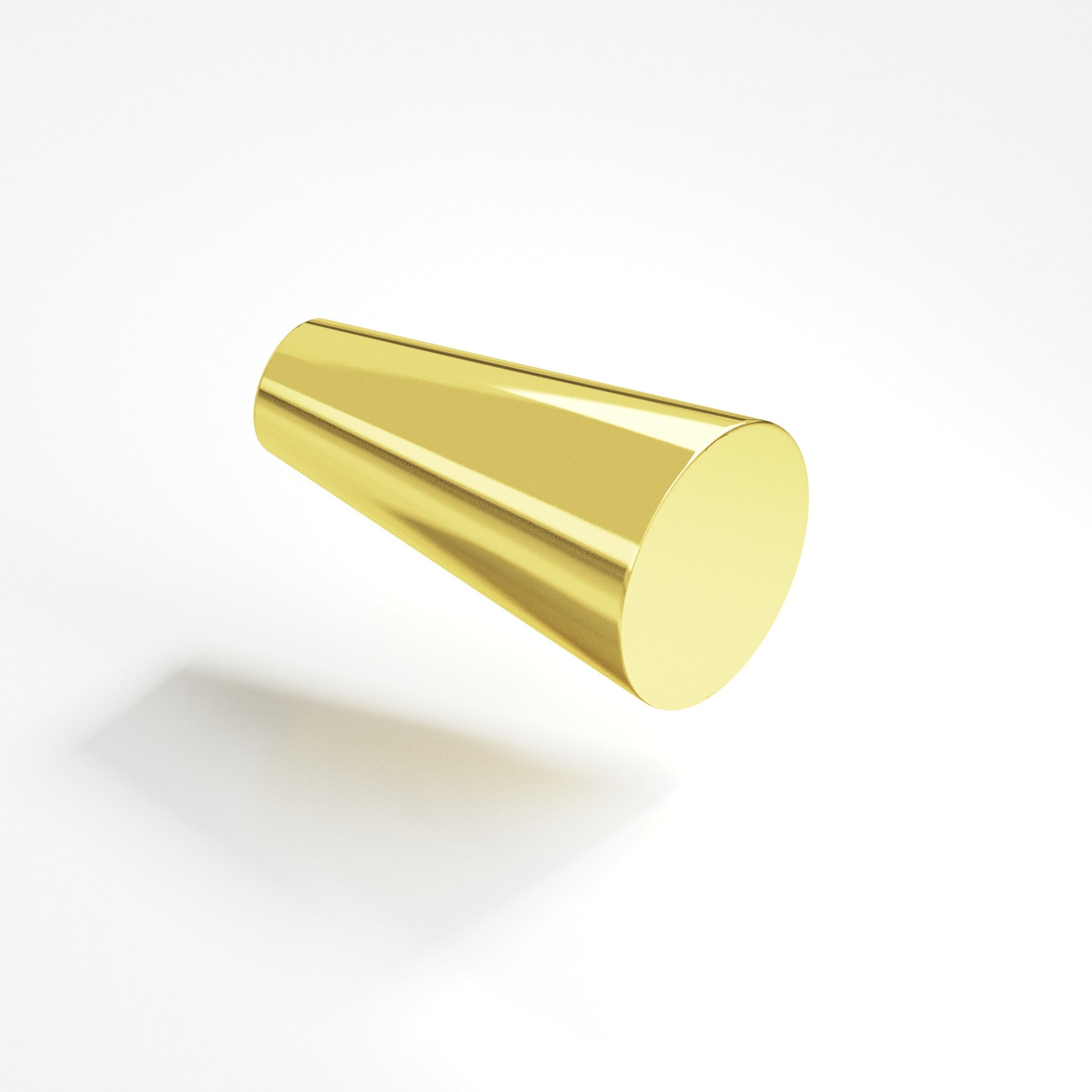 Colonial Bronze Series 194 .5625" Round Tapered Cabinet Knob French Gold / .5625"