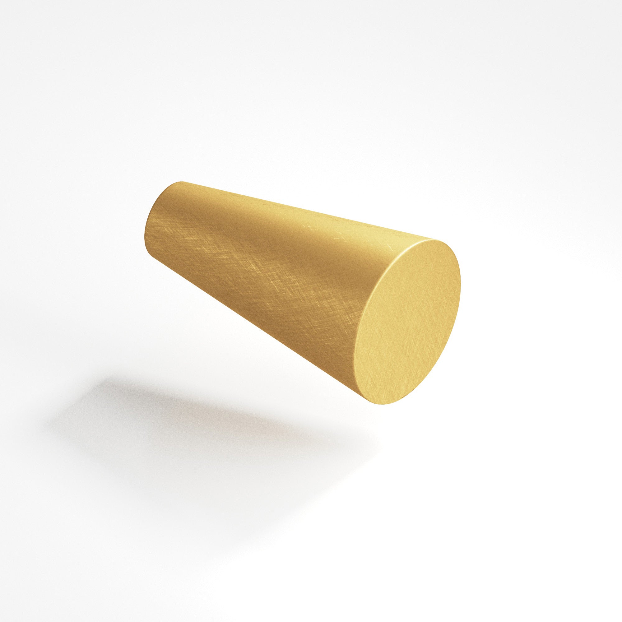 Colonial Bronze Series 194 .5625" Round Tapered Cabinet Knob Weathered Brass / .5625"