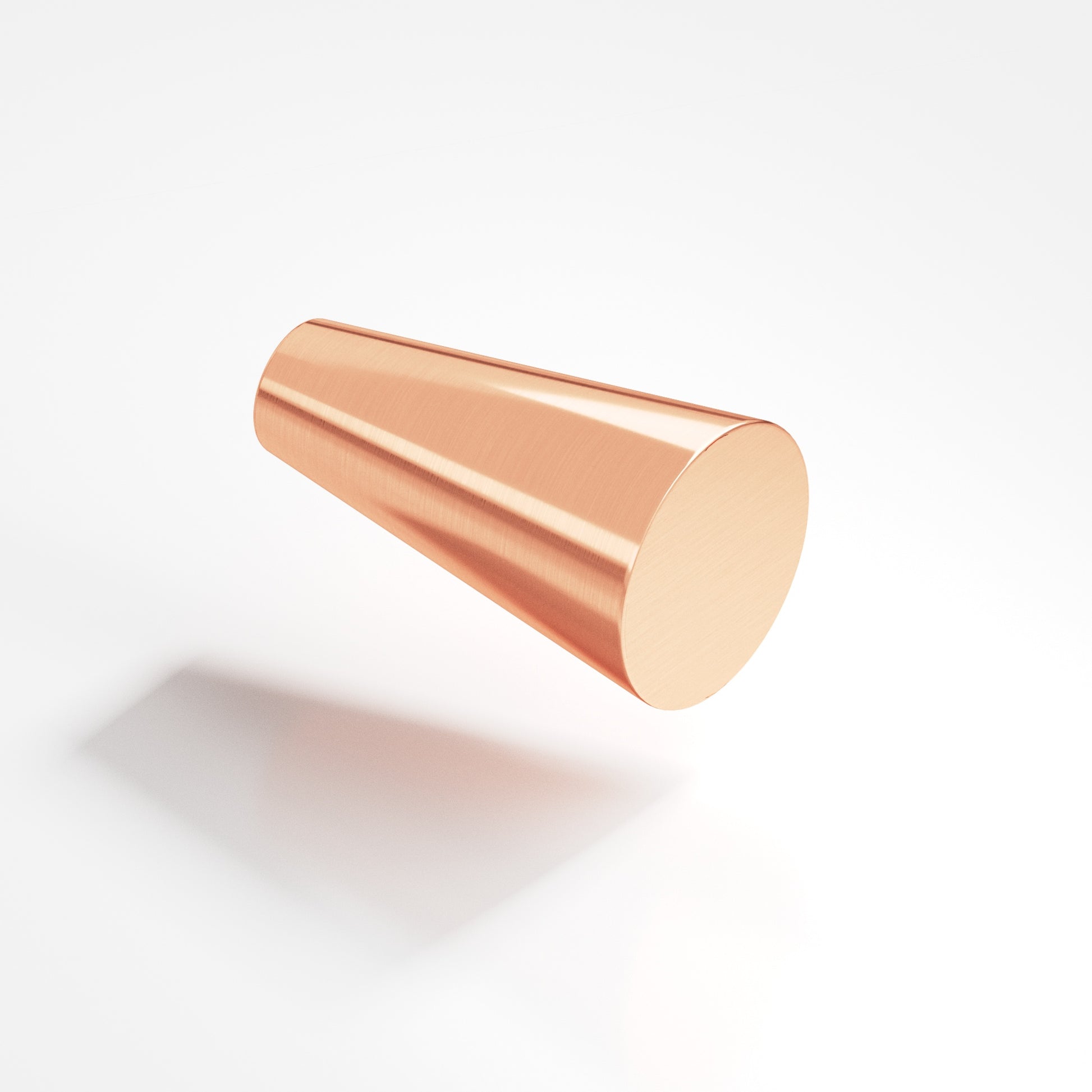 Colonial Bronze Series 194 .5625" Round Tapered Cabinet Knob Satin Copper / .5625"