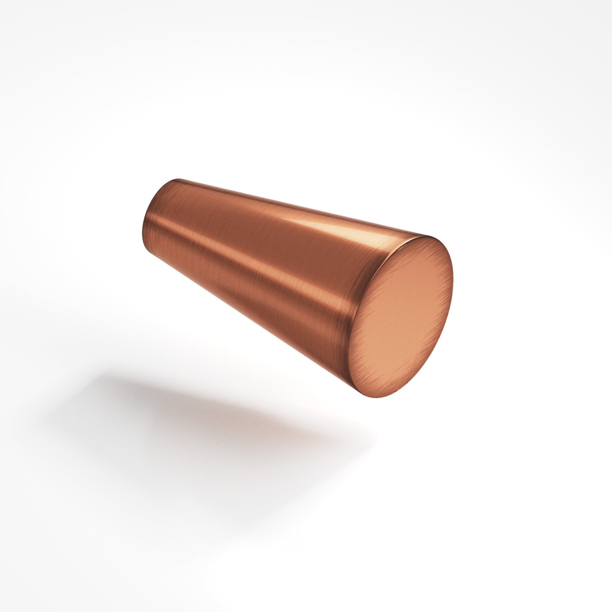 Colonial Bronze Series 194 .5625" Round Tapered Cabinet Knob Antique Copper / .5625"