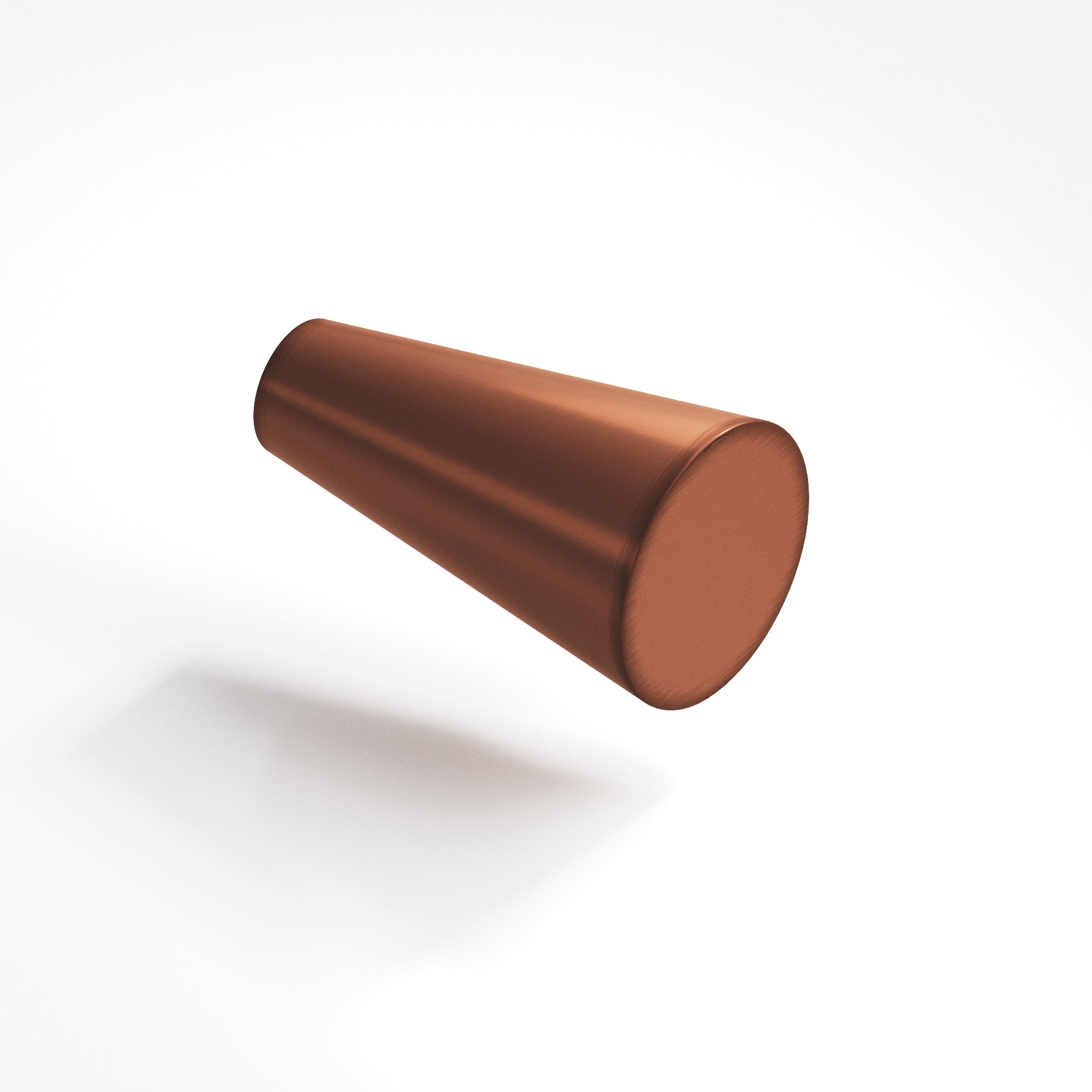 Colonial Bronze Series 194 .5625" Round Tapered Cabinet Knob Matte Antique Copper / .5625"