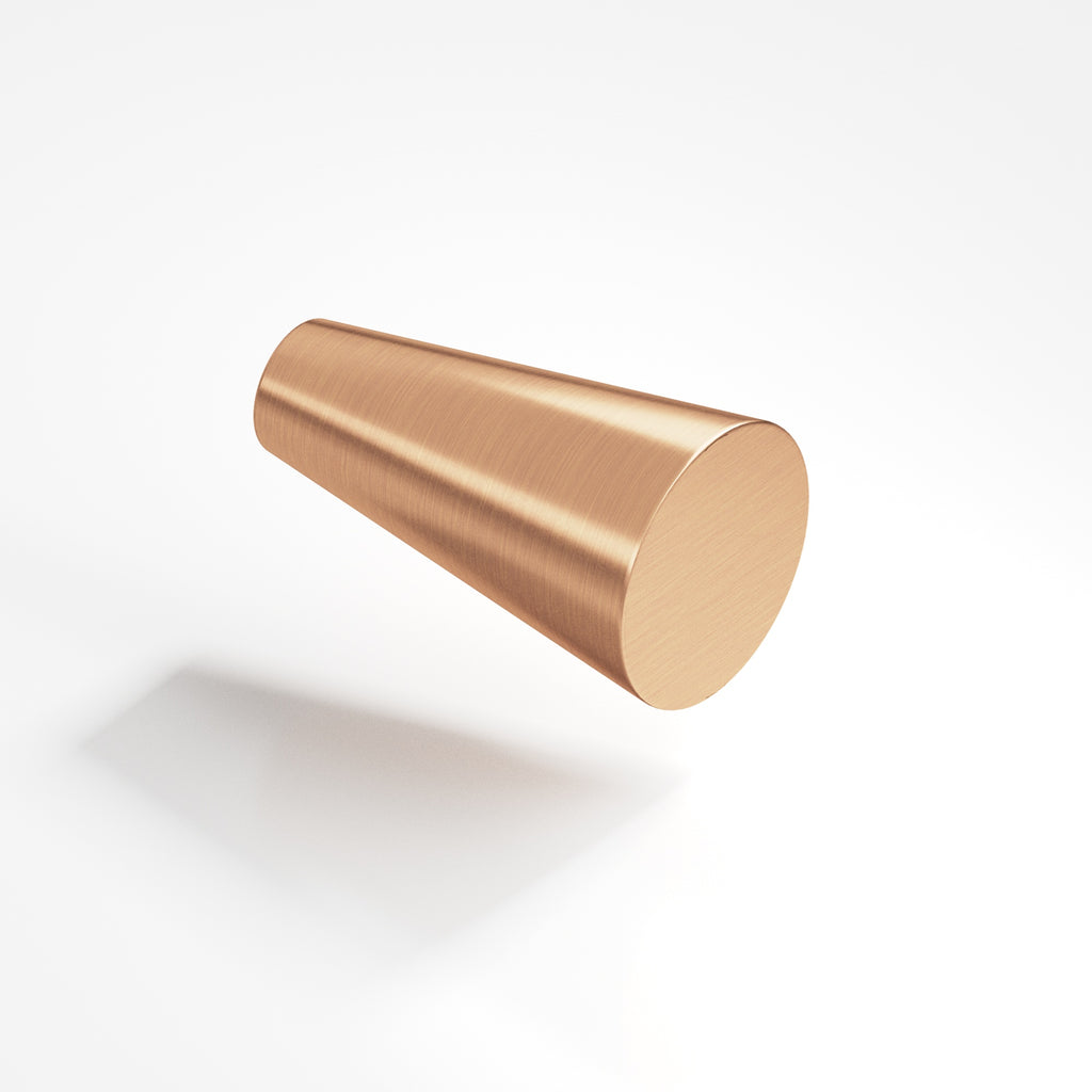 Colonial Bronze Series 194 .5625" Round Tapered Cabinet Knob Satin Bronze / .5625"