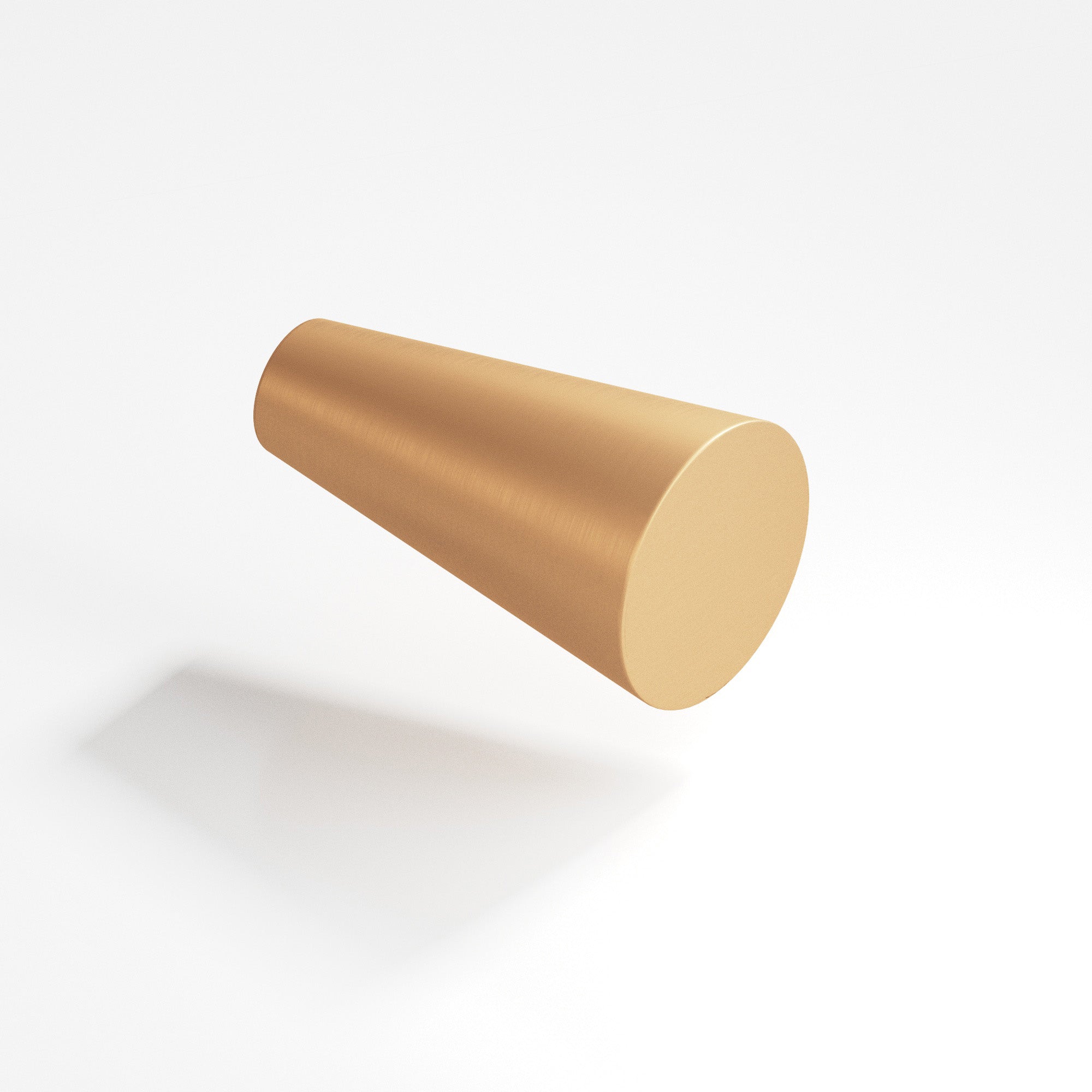 Colonial Bronze Series 194 .5625" Round Tapered Cabinet Knob Matte Satin Bronze / .5625"