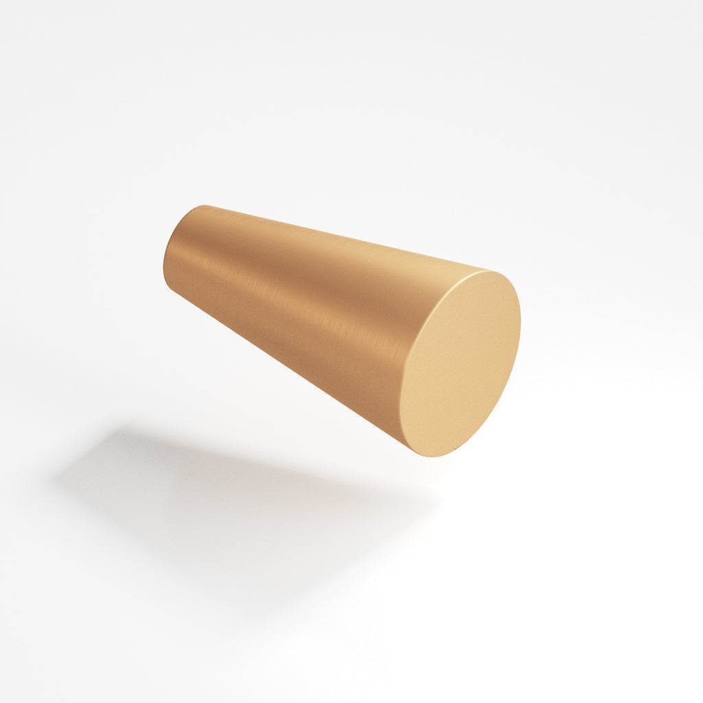 Colonial Bronze Series 194 .5625" Round Tapered Cabinet Knob Matte Satin Bronze / .5625"