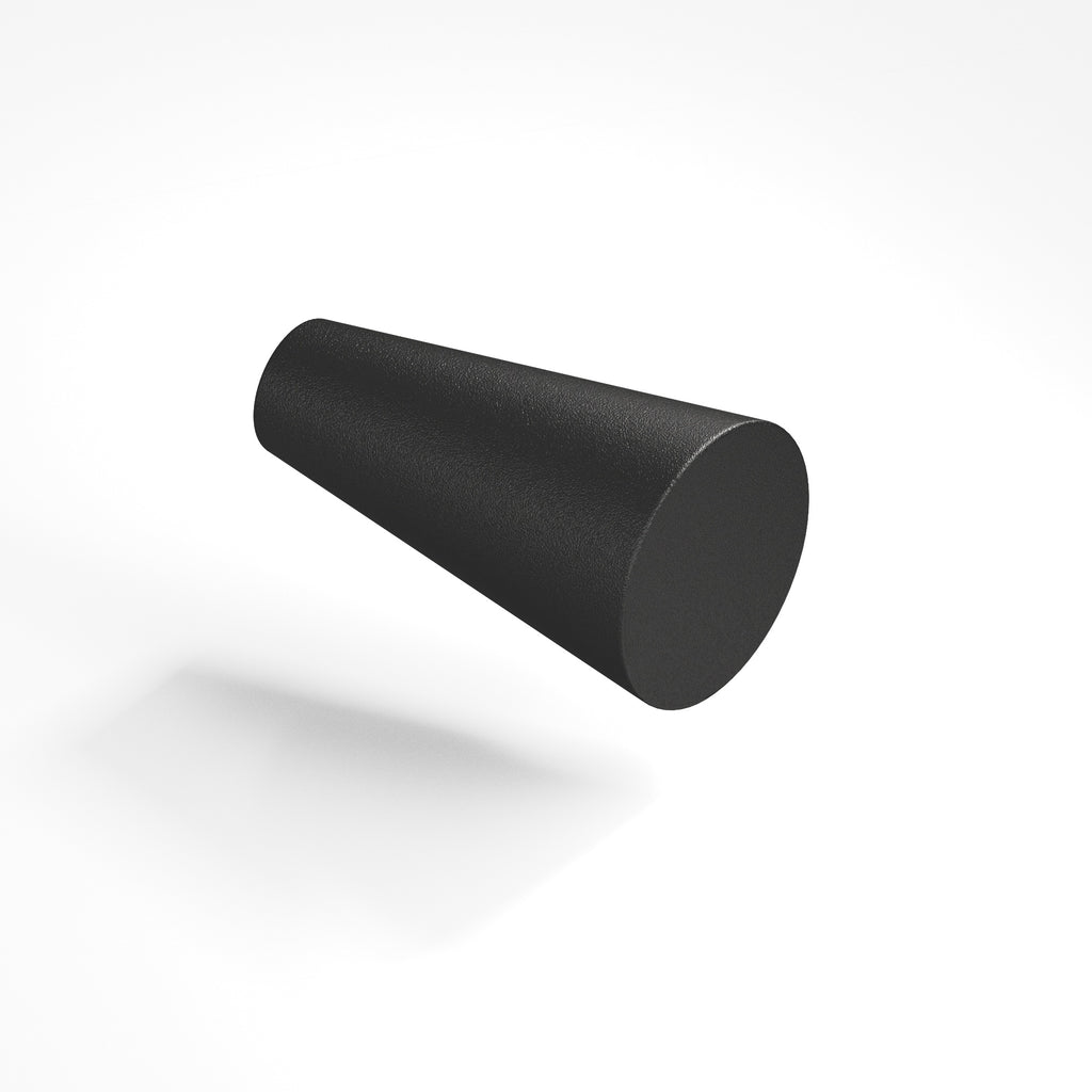 Colonial Bronze Series 194 .5625" Round Tapered Cabinet Knob Frost Black™ / .5625"