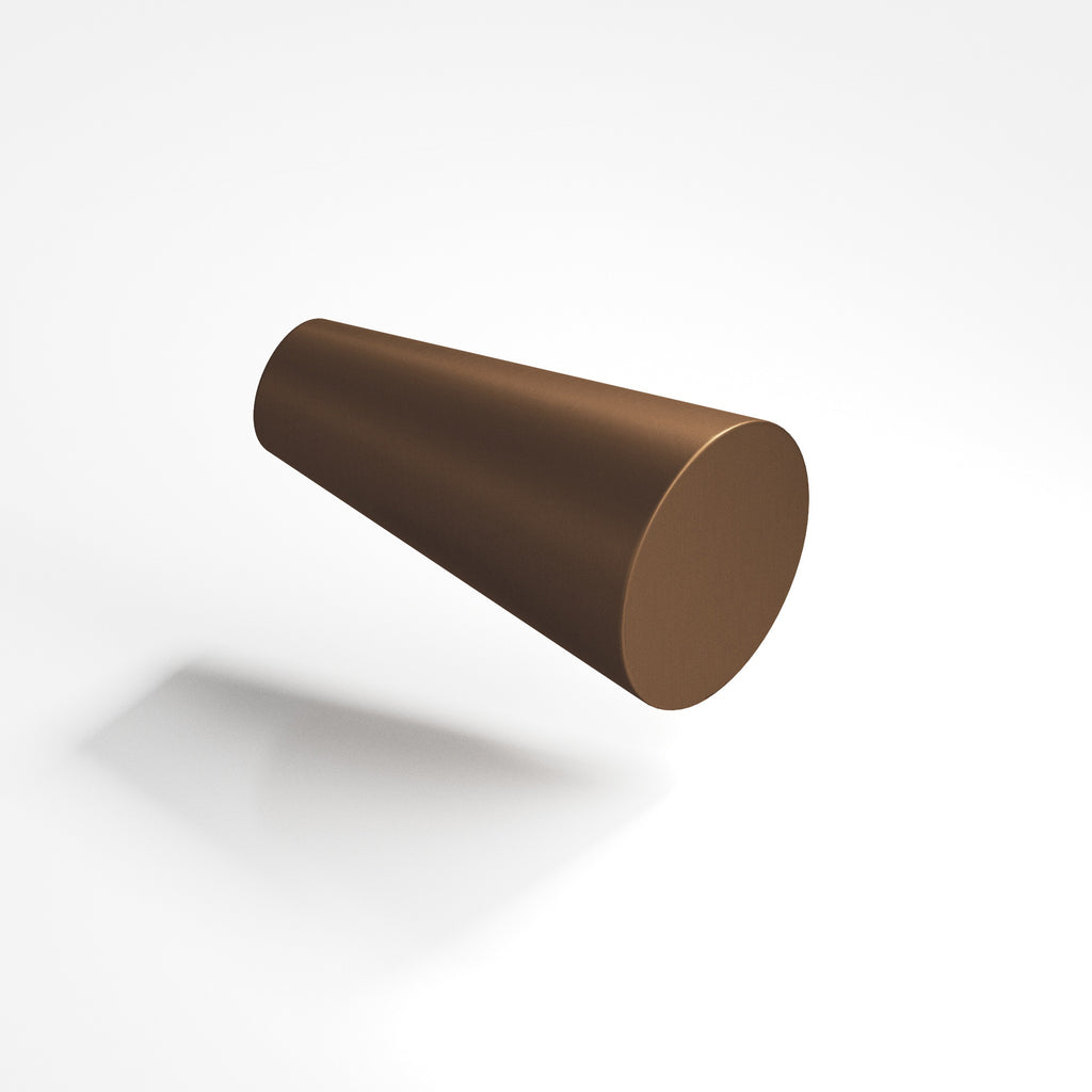 Colonial Bronze Series 194 .5625" Round Tapered Cabinet Knob Matte Oil Rubbed Bronze / .5625"