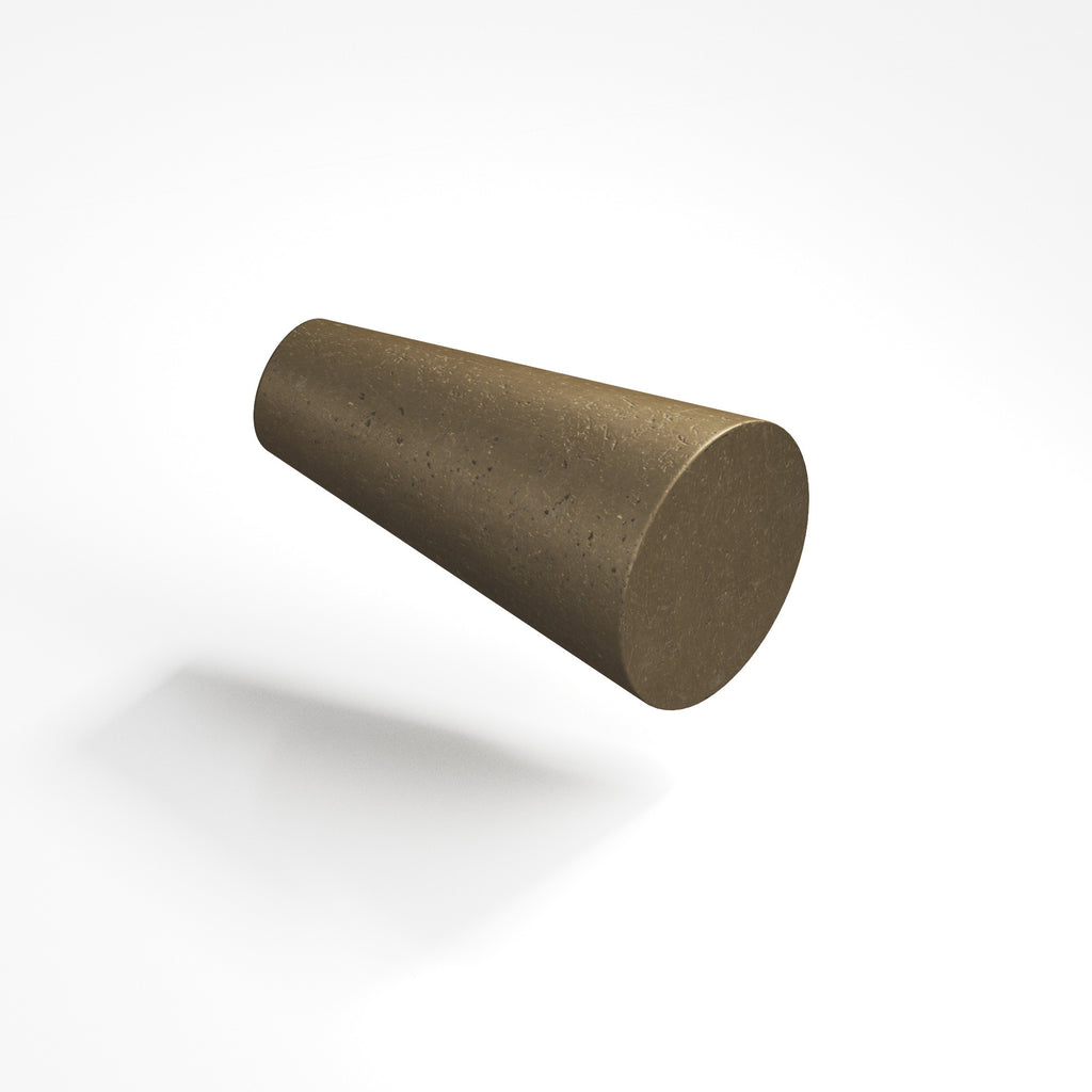 Colonial Bronze Series 194 .5625" Round Tapered Cabinet Knob Distressed Oil Rubbed Bronze / .5625"