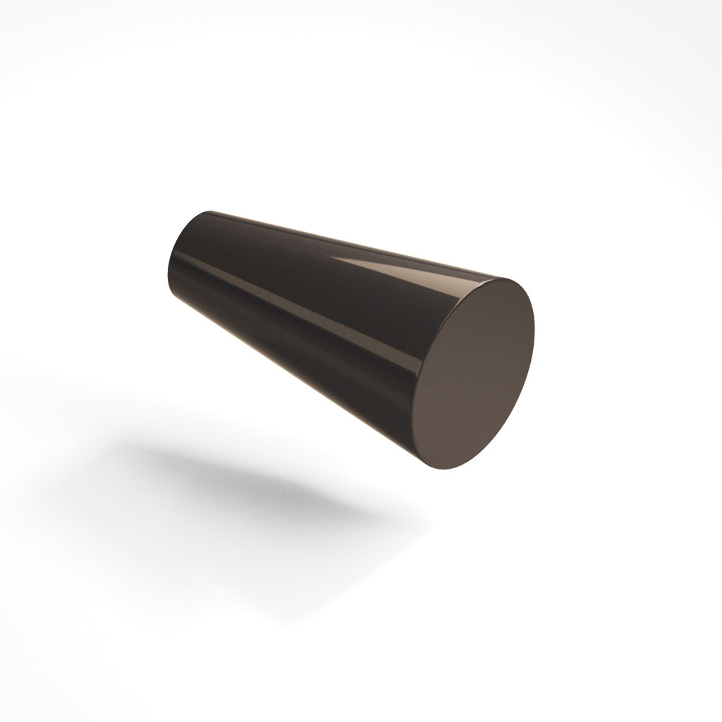 Colonial Bronze Series 194 .5625" Round Tapered Cabinet Knob Dark Statuary Bronze / .5625"