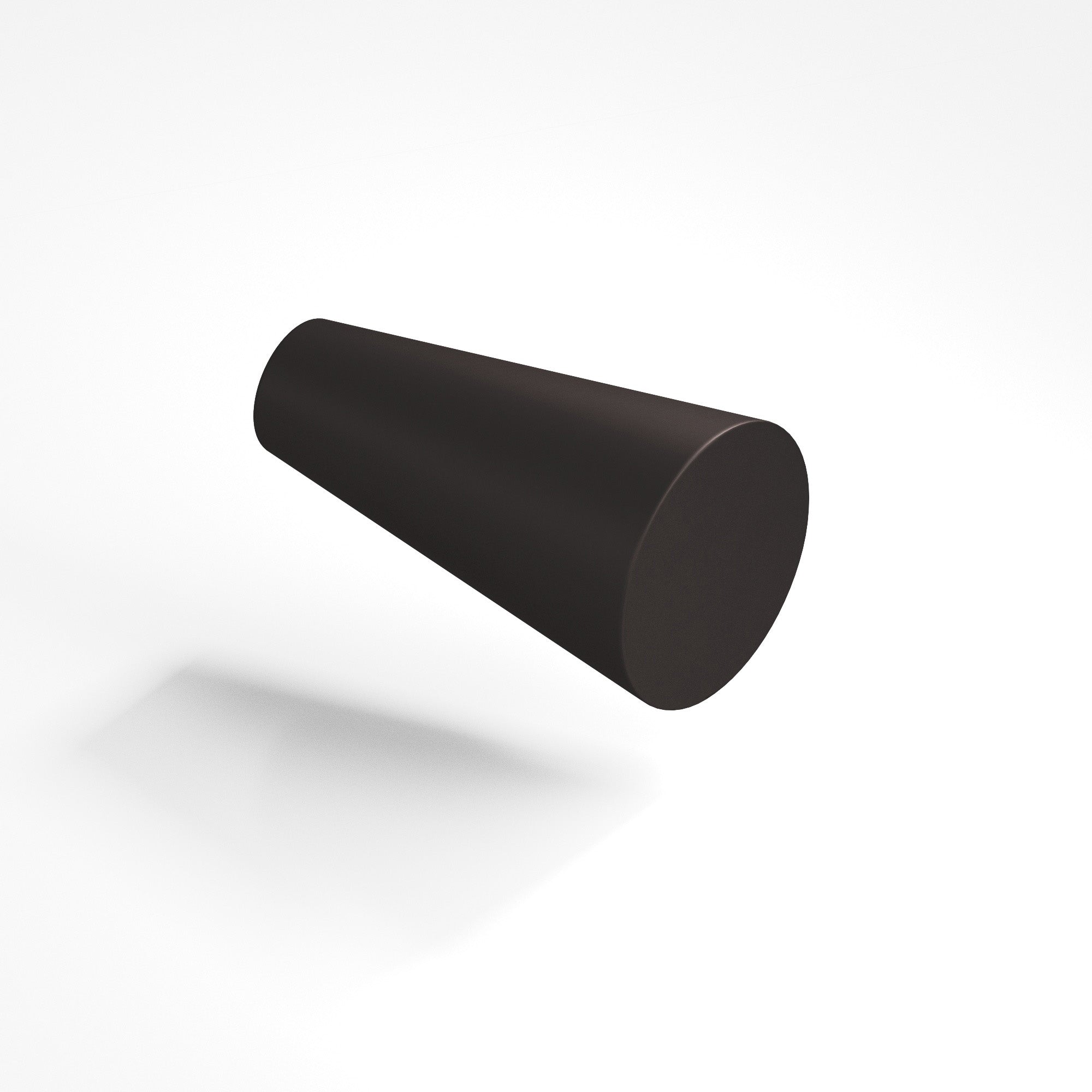 Colonial Bronze Series 194 .5625" Round Tapered Cabinet Knob Matte Dark Statuary Bronze / .5625"