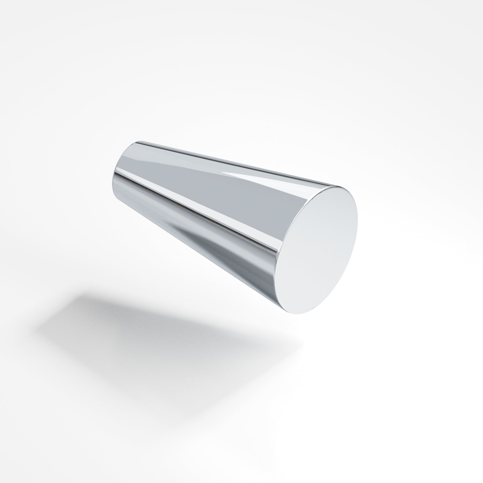 Colonial Bronze Series 194 .5625" Round Tapered Cabinet Knob Polished Chrome / .5625"