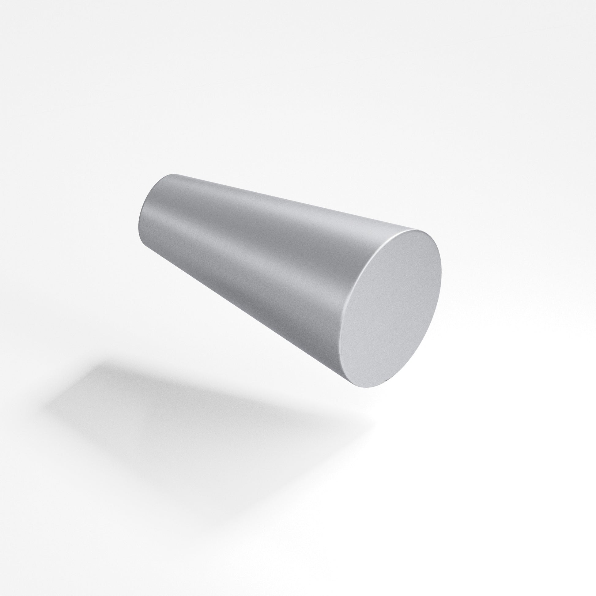 Colonial Bronze Series 194 .5625" Round Tapered Cabinet Knob Matte Satin Chrome / .5625"