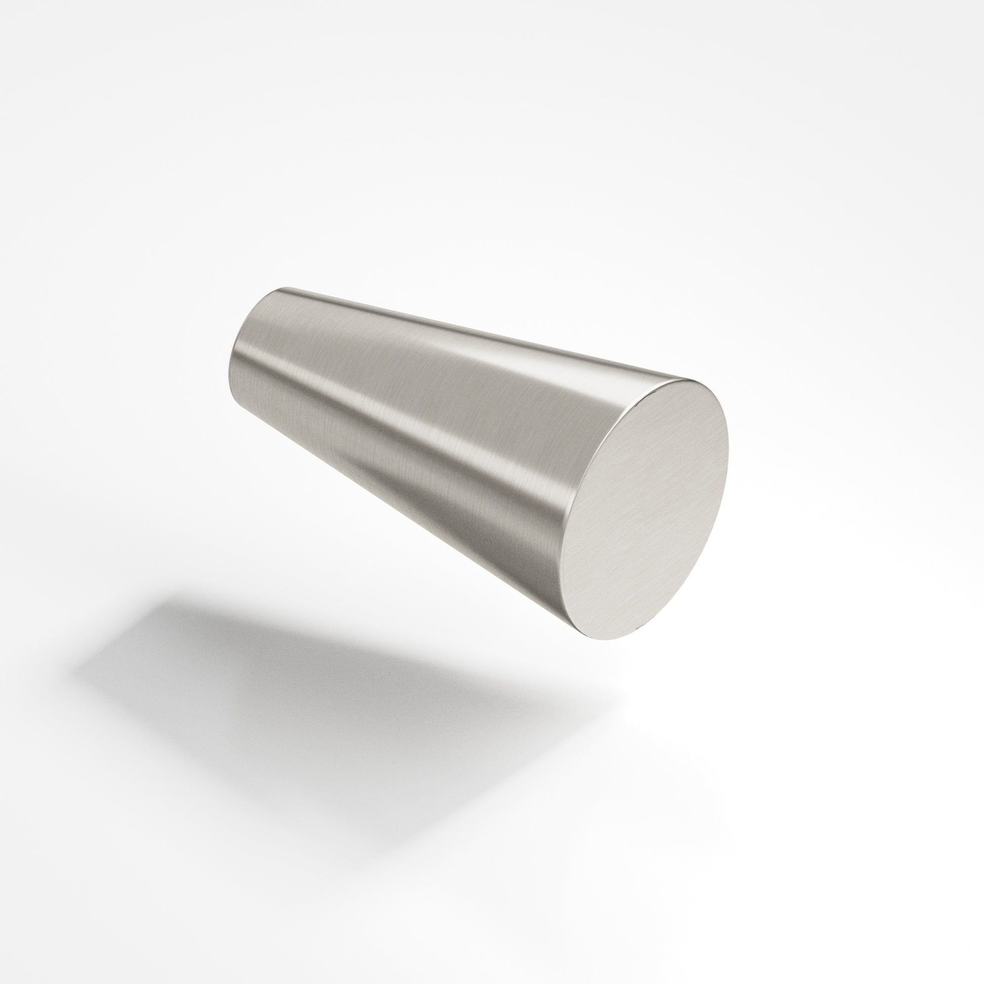 Colonial Bronze Series 194 .5625" Round Tapered Cabinet Knob Satin Nickel / .5625"