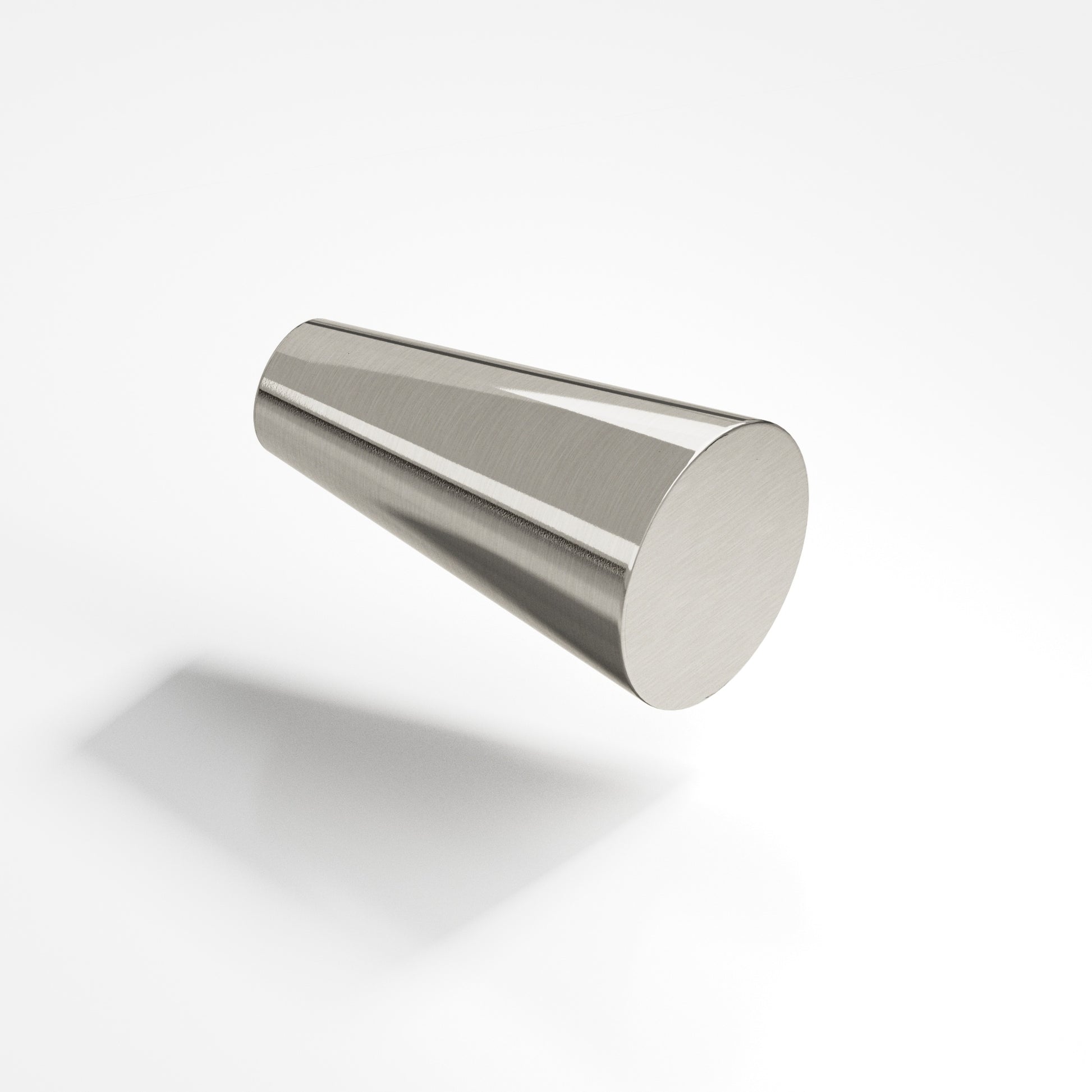 Colonial Bronze Series 194 .5625" Round Tapered Cabinet Knob Nickel Stainless / .5625"