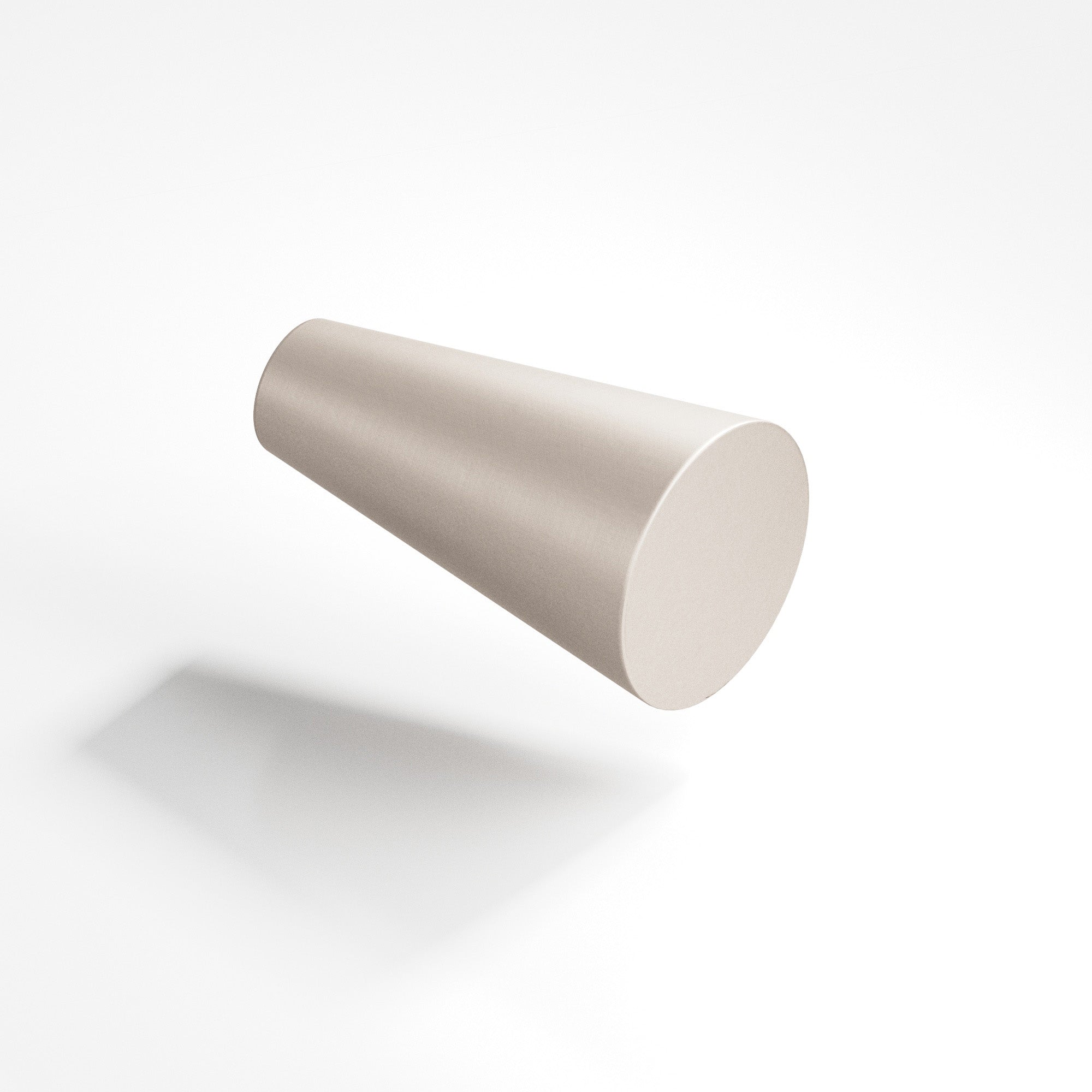 Colonial Bronze Series 194 .5625" Round Tapered Cabinet Knob Matte Satin Nickel / .5625"