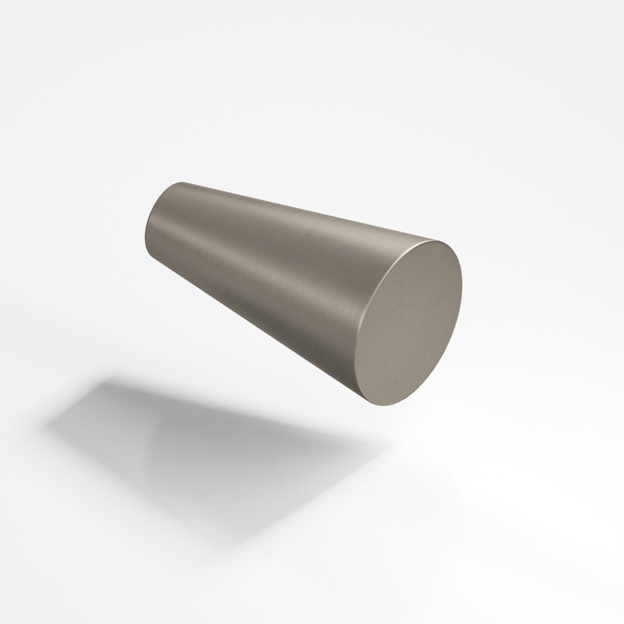 Colonial Bronze Series 194 .5625" Round Tapered Cabinet Knob Matte Pewter / .5625"