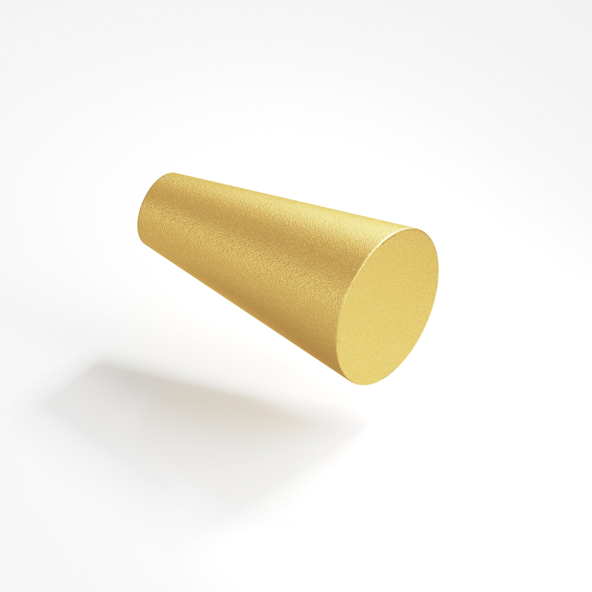 Colonial Bronze Series 194 .5625" Round Tapered Cabinet Knob Frost Brass™ / .5625"