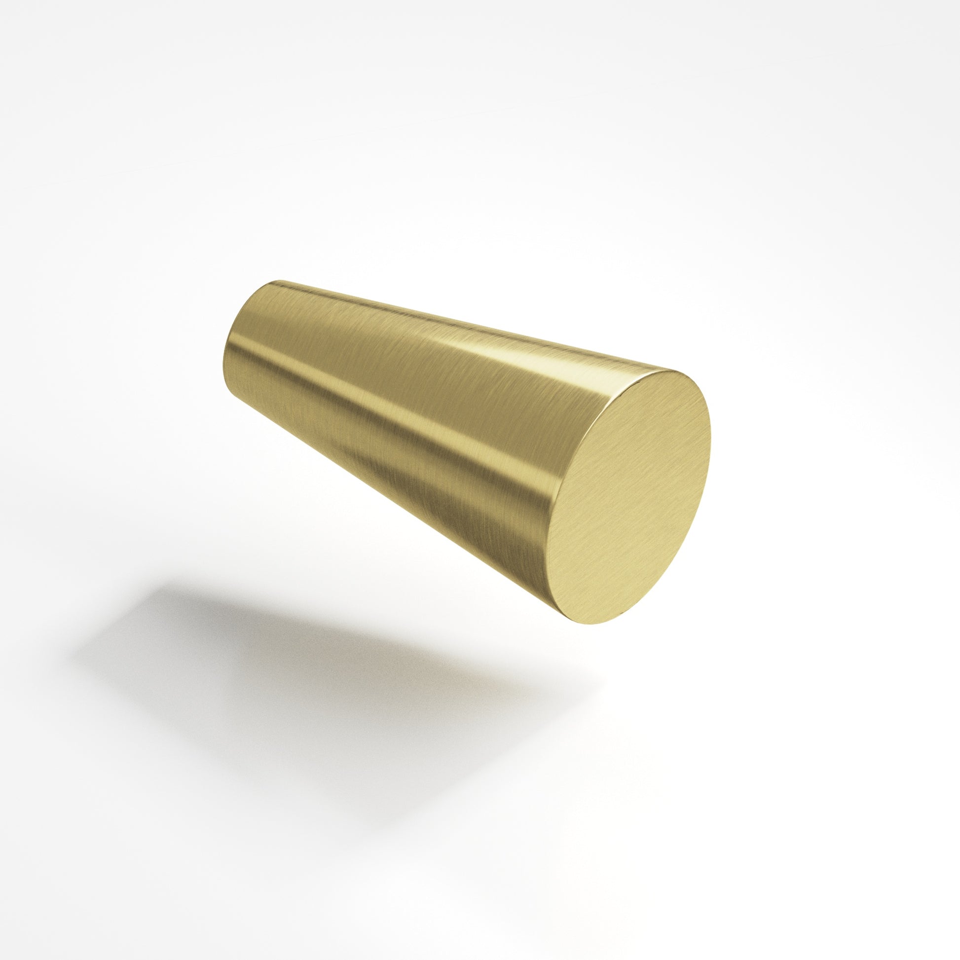 Colonial Bronze Series 194 .5625" Round Tapered Cabinet Knob Antique Brass / .5625"