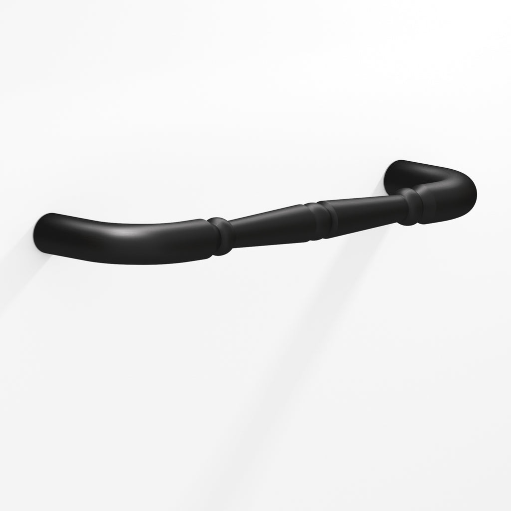 Colonial Bronze Series 250 18" Detailed Wire Appliance Pull With Beads Matte Satin Black / 18"