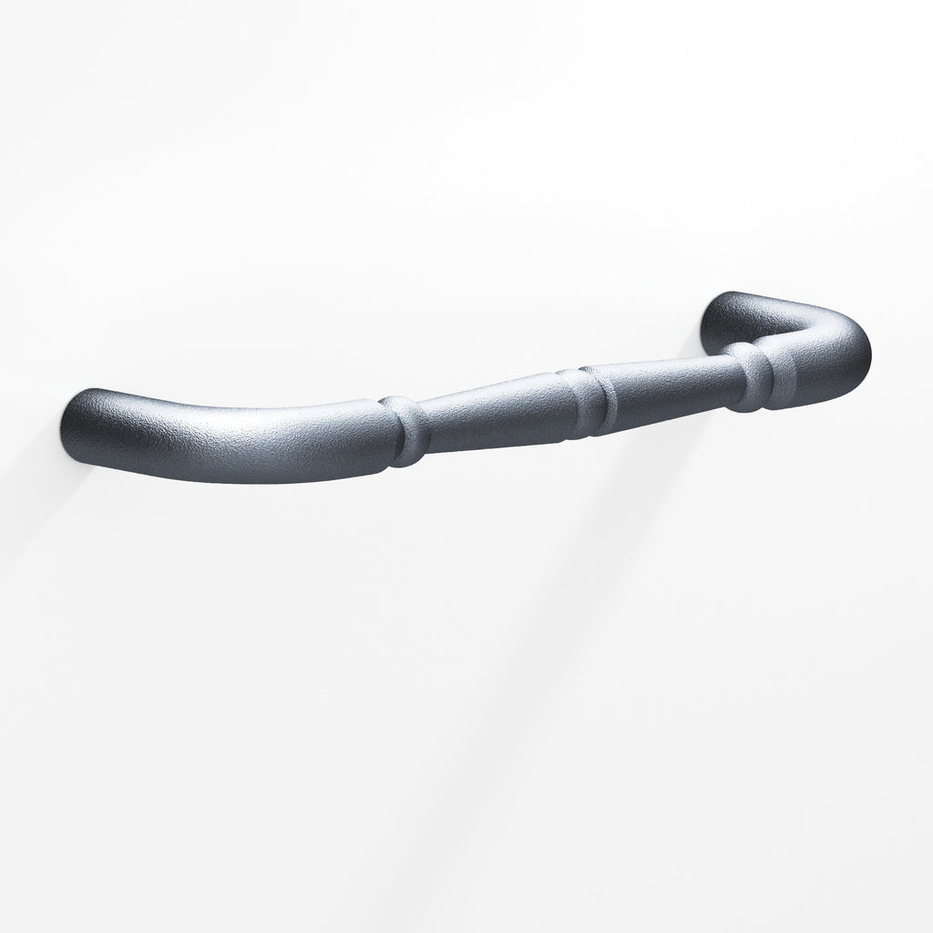 Colonial Bronze Series 250 8" Detailed Wire Cabinet Pull With Beads Frost Chrome™ / 8"